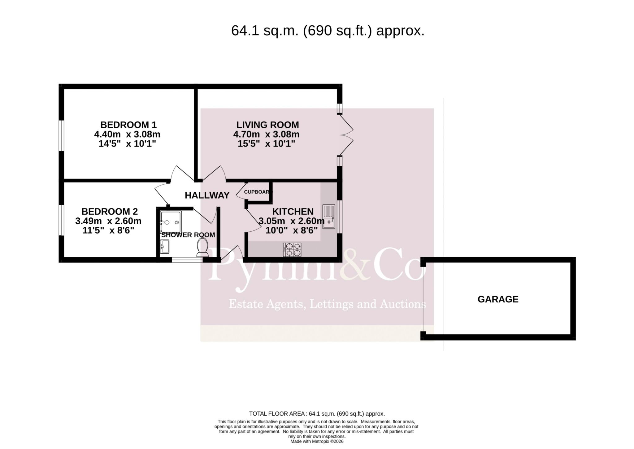 Hammond Close, Norwich floorplan