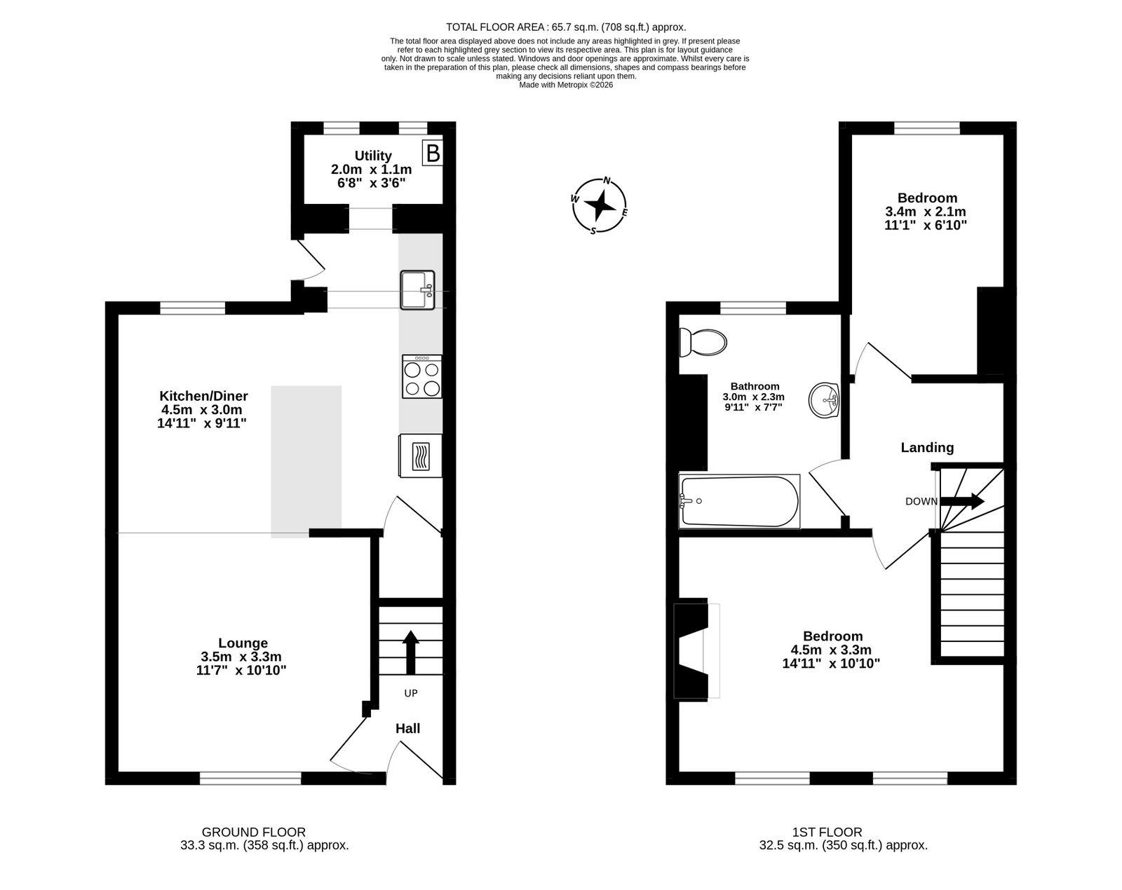 3, Essex Road, Westgate-on-sea floorplan