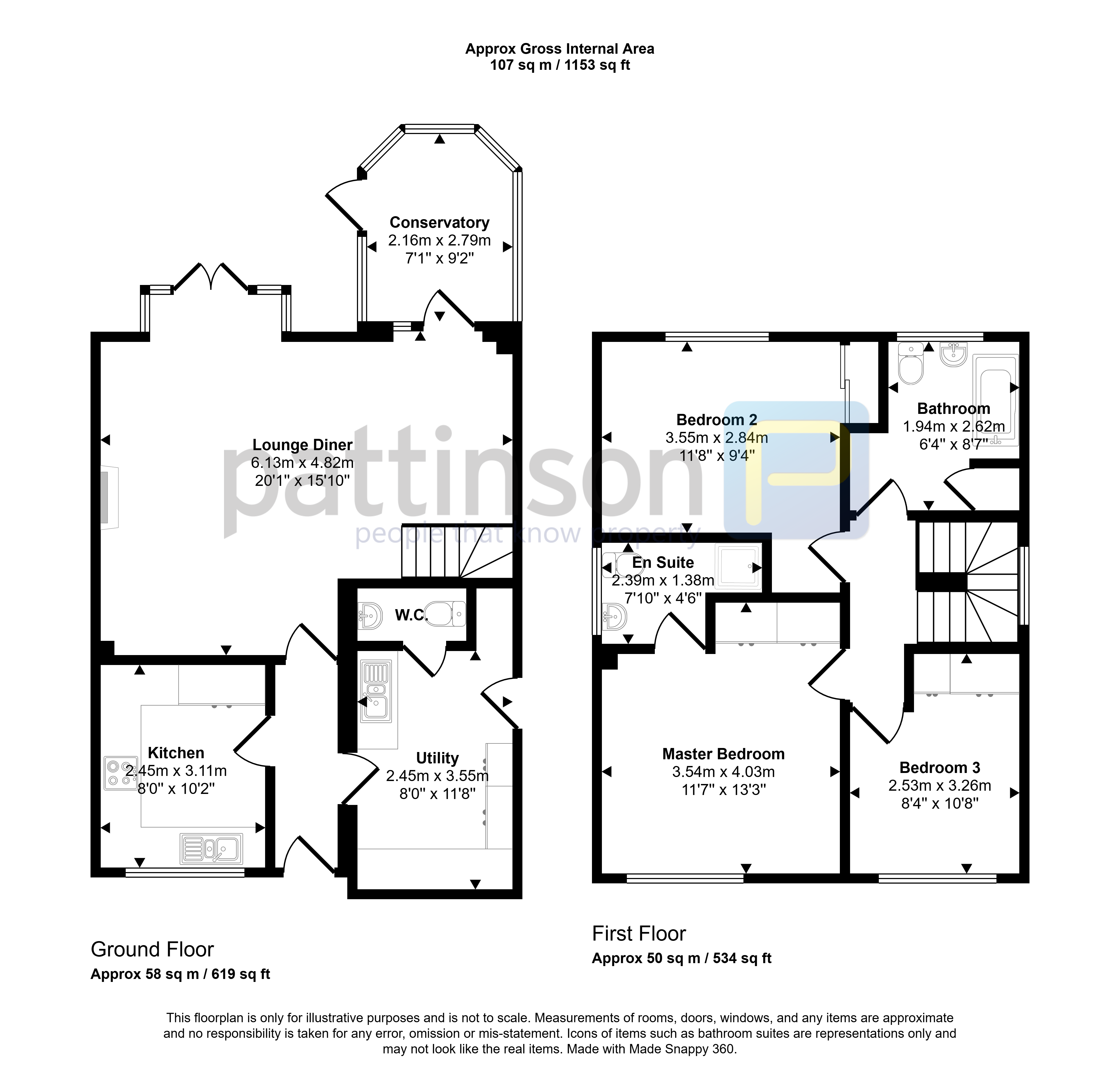 40, Chiltern Close, Ashington floorplan