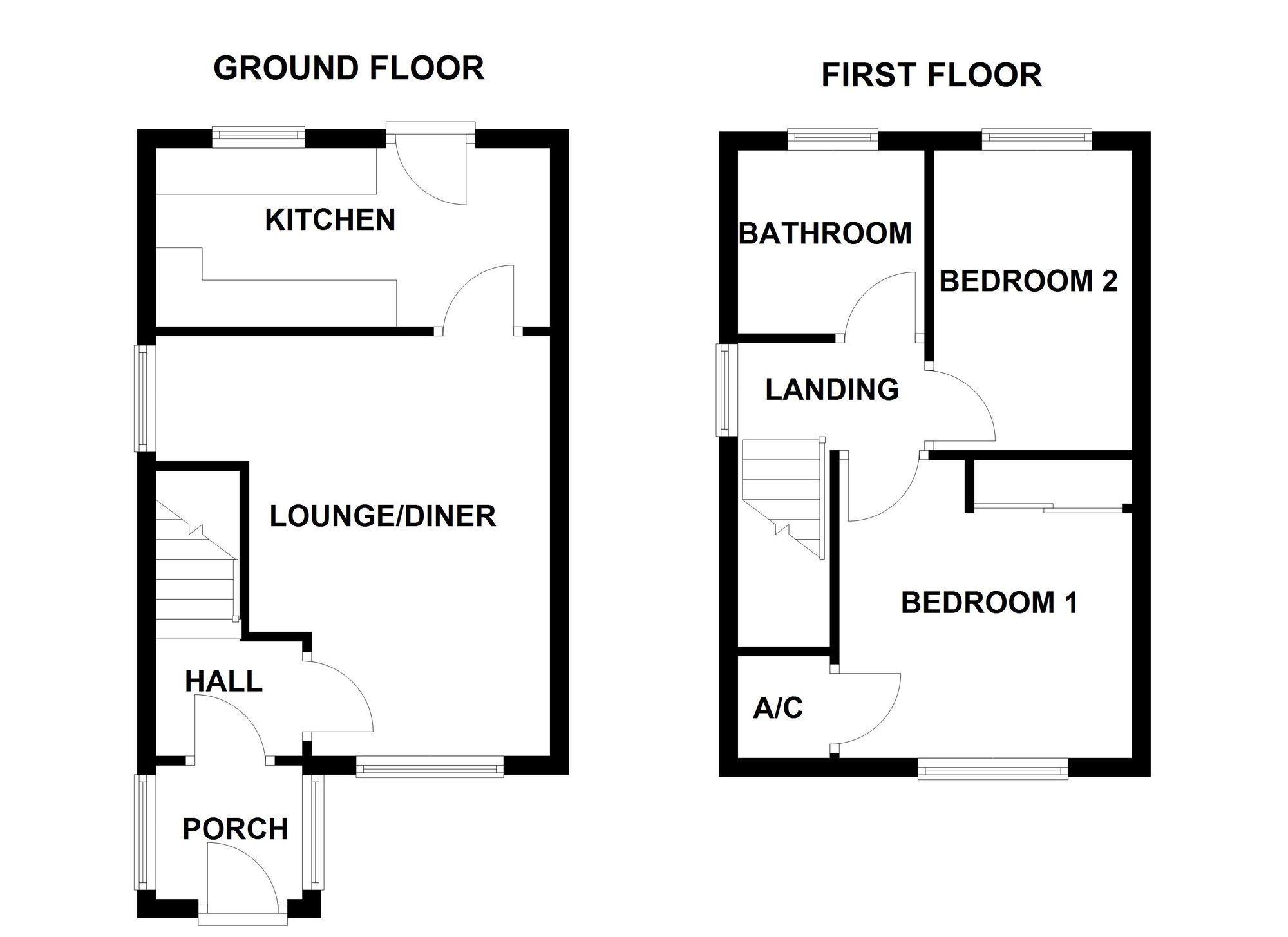 17 Cae Ffynnon, Bridgend floorplan