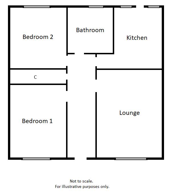 2 Bedrooms Flat for sale in French Street, Renfrew PA4