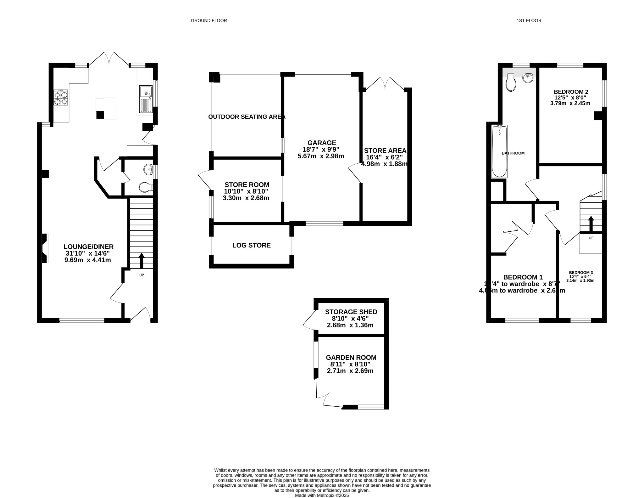 14 Bonners Close, Woking, Surrey floorplan