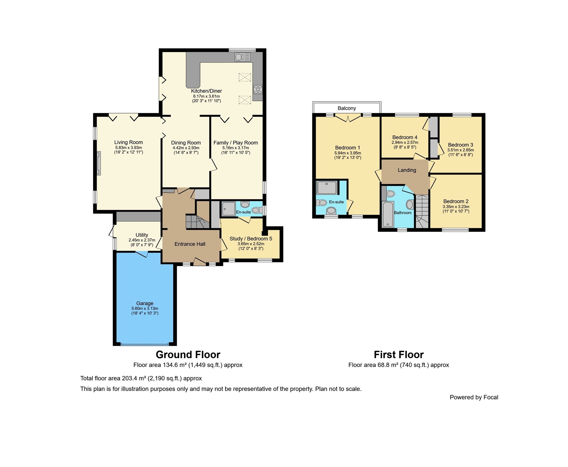 58, Lionel Avenue, Aylesbury floorplan