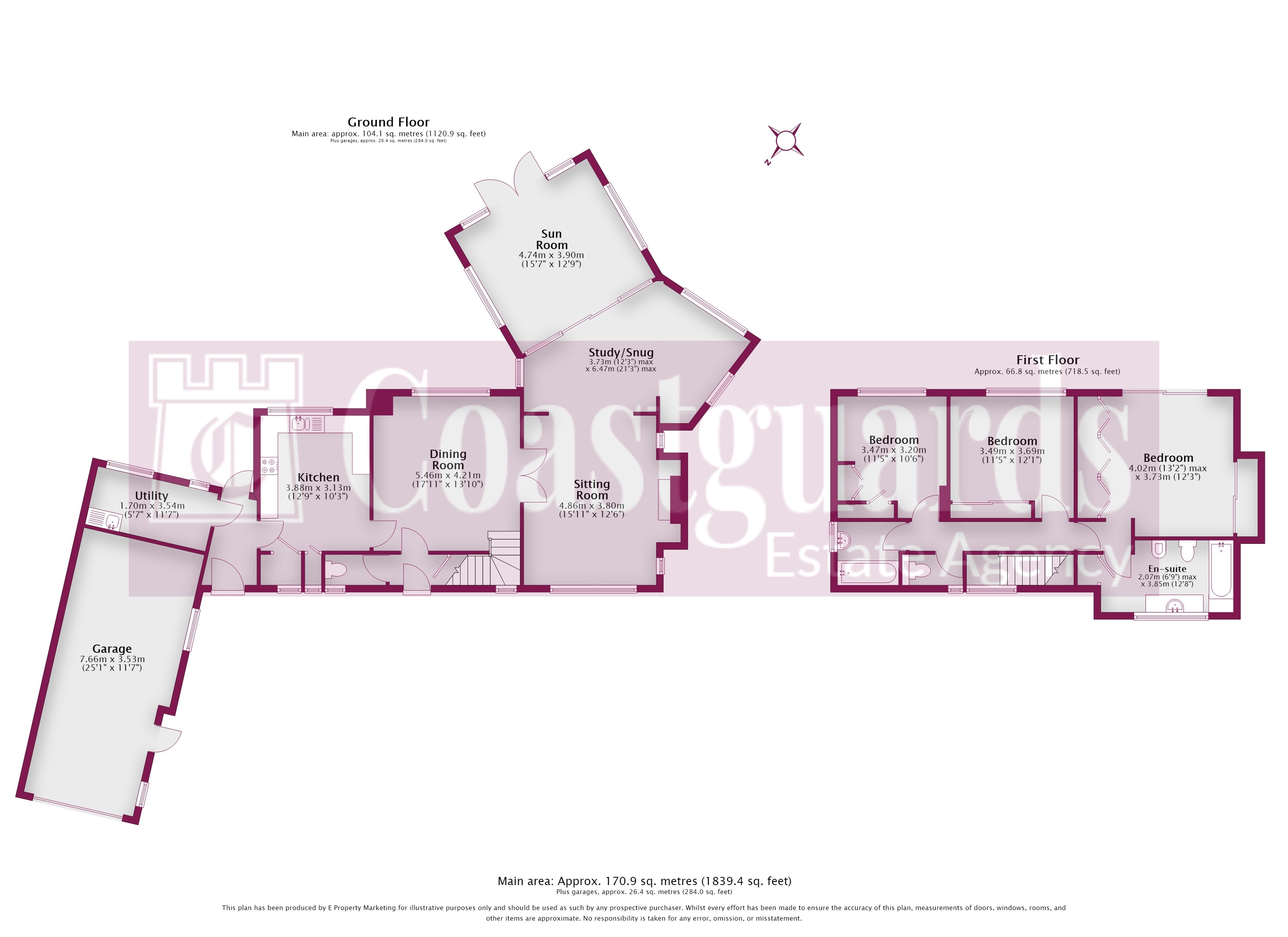 Jasmine Cottage, 128, Manor Way, Aldwick Bay Estate, Aldwick, West Sussex floorplan