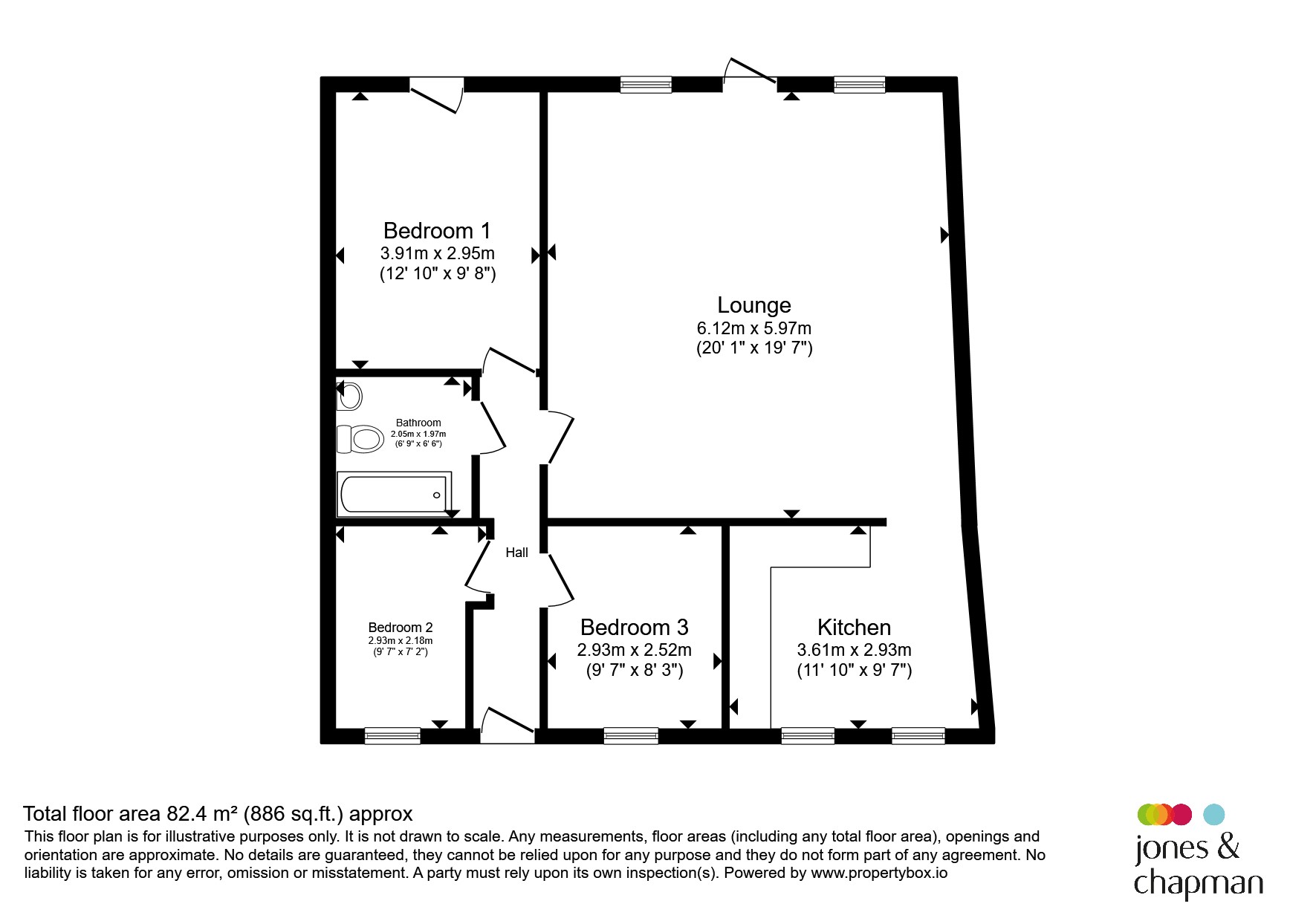 2, Old Chester Road, Birkenhead floorplan