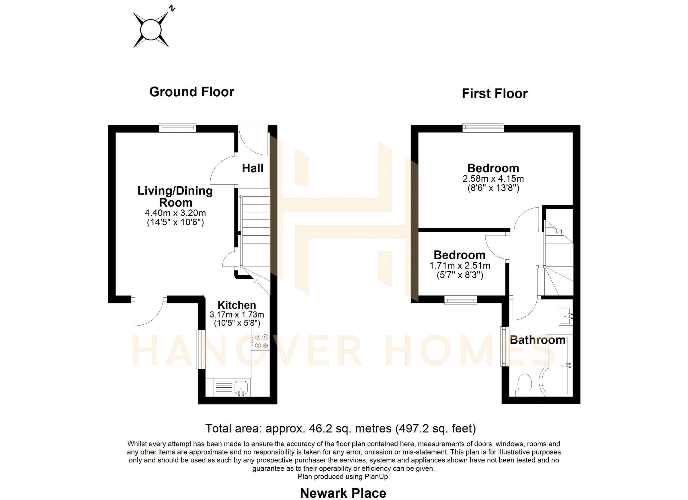 5 Newark Place, Brighton floorplan