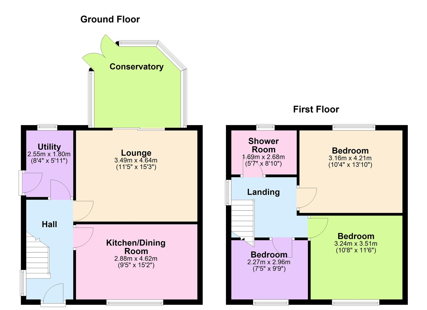 12, St. Marys Avenue, Barwell floorplan