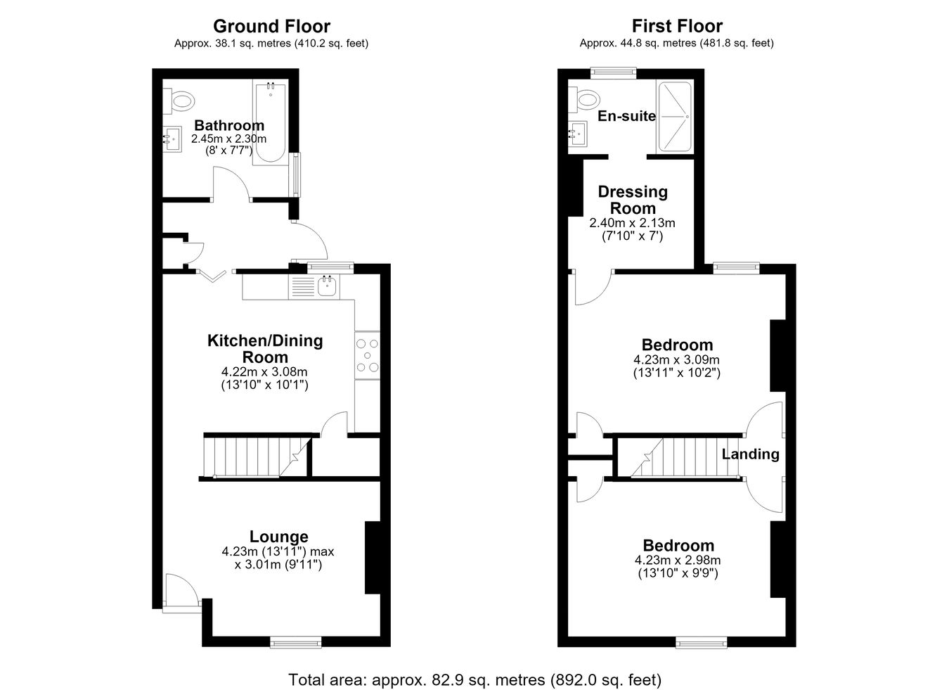 Pioneer Road, Dover floorplan