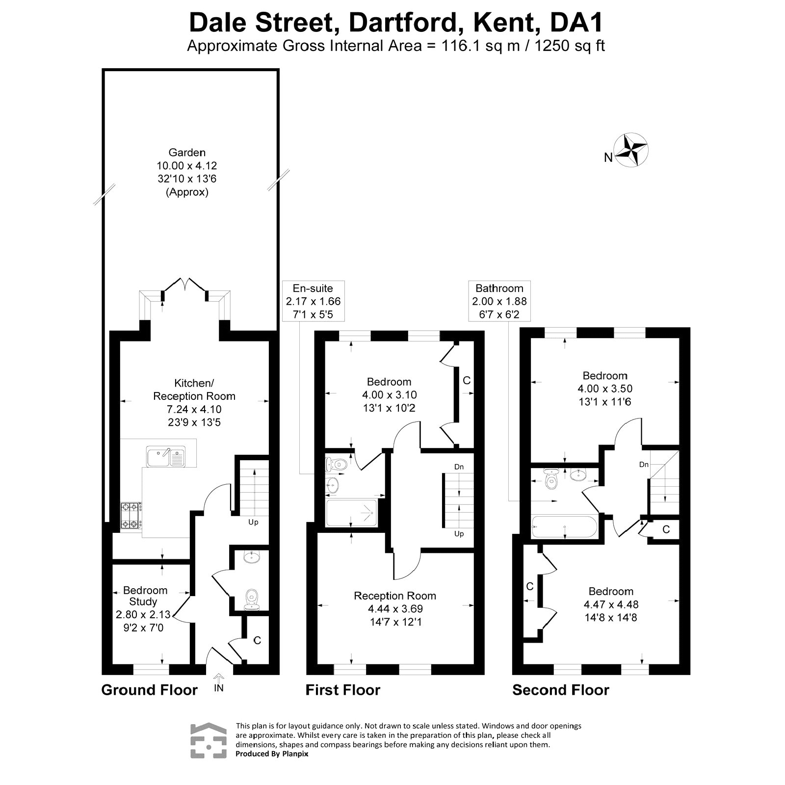 44, Dale Street, Kent floorplan