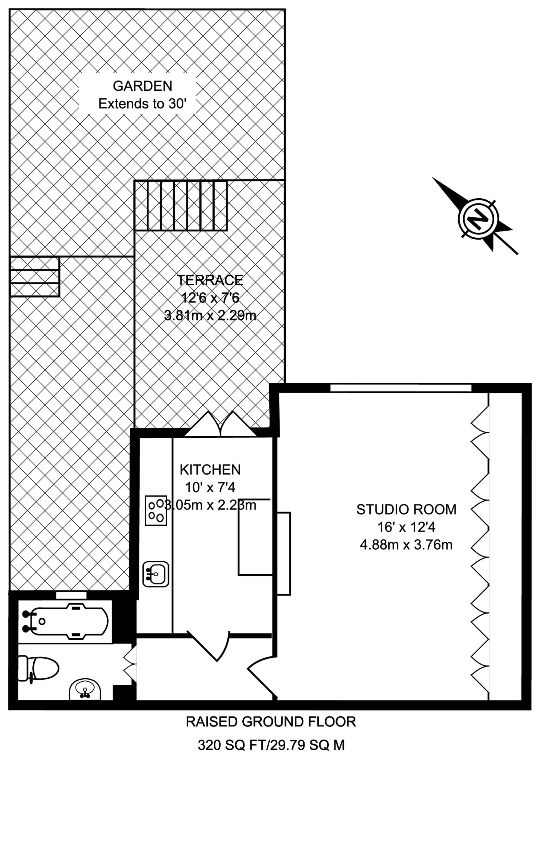 Mornington Avenue, West Kensington floorplan