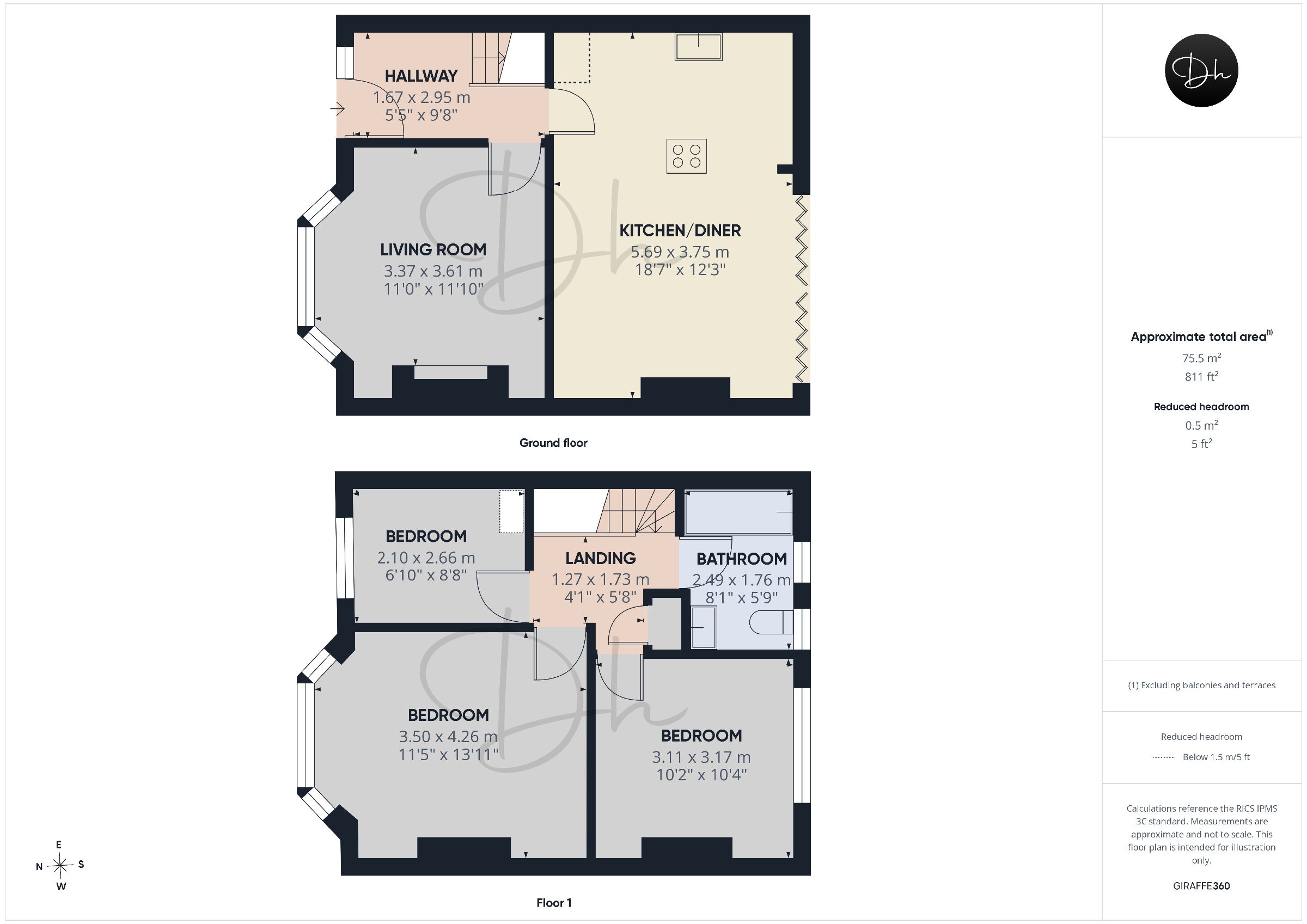 49 Blatchcombe Road, Paignton floorplan