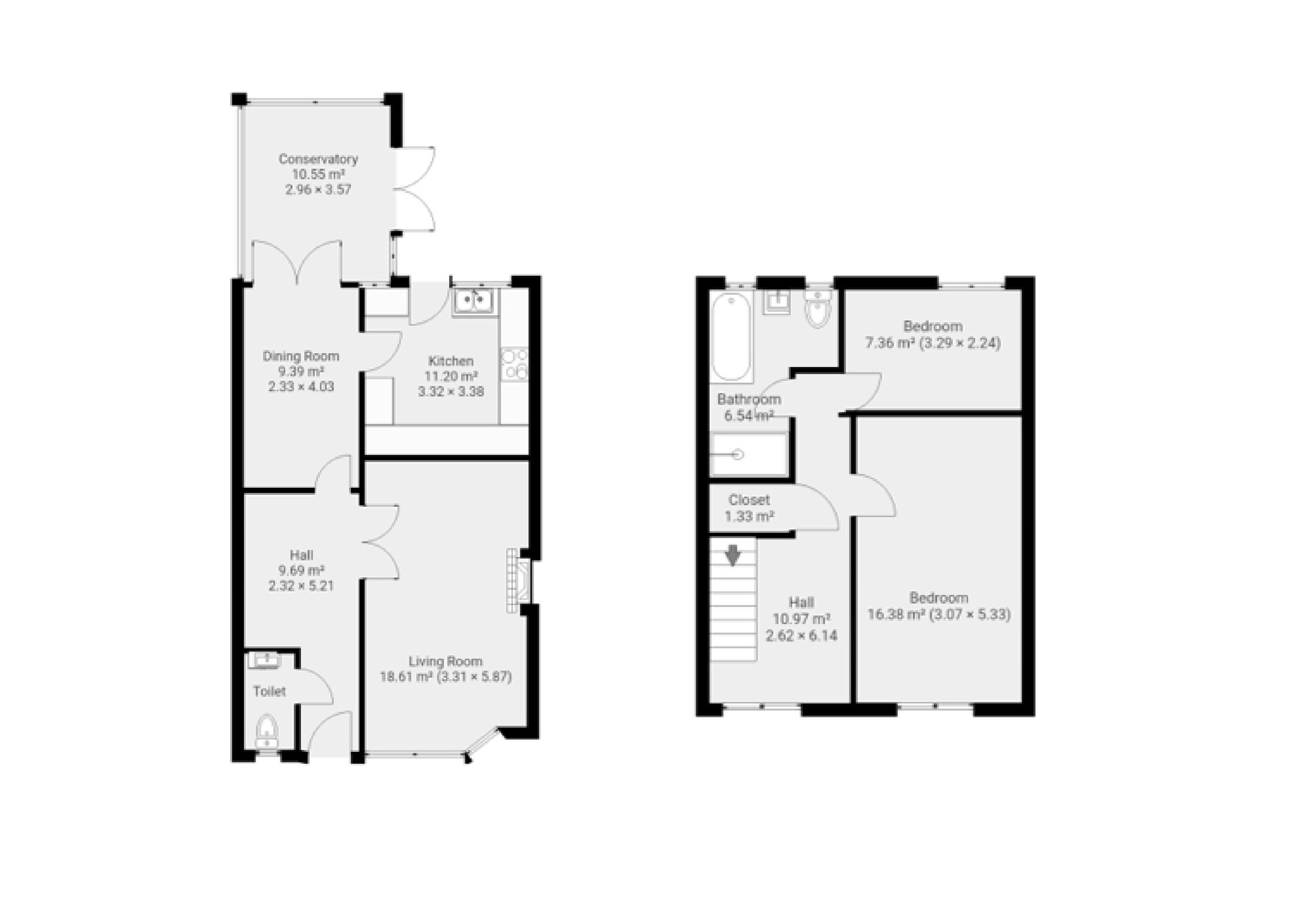 16, Dutton Drive, Wirral floorplan