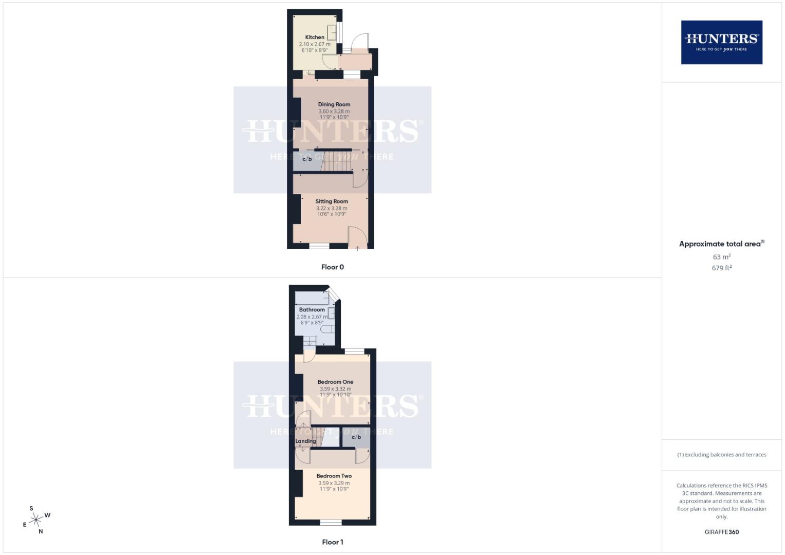 96, Granley Road, Cheltenham floorplan