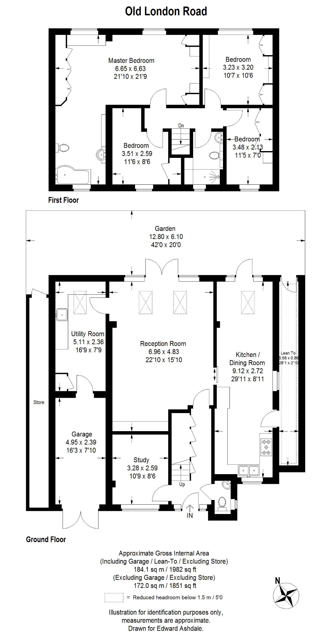 The Birches, Old London Road, Sevenoaks floorplan