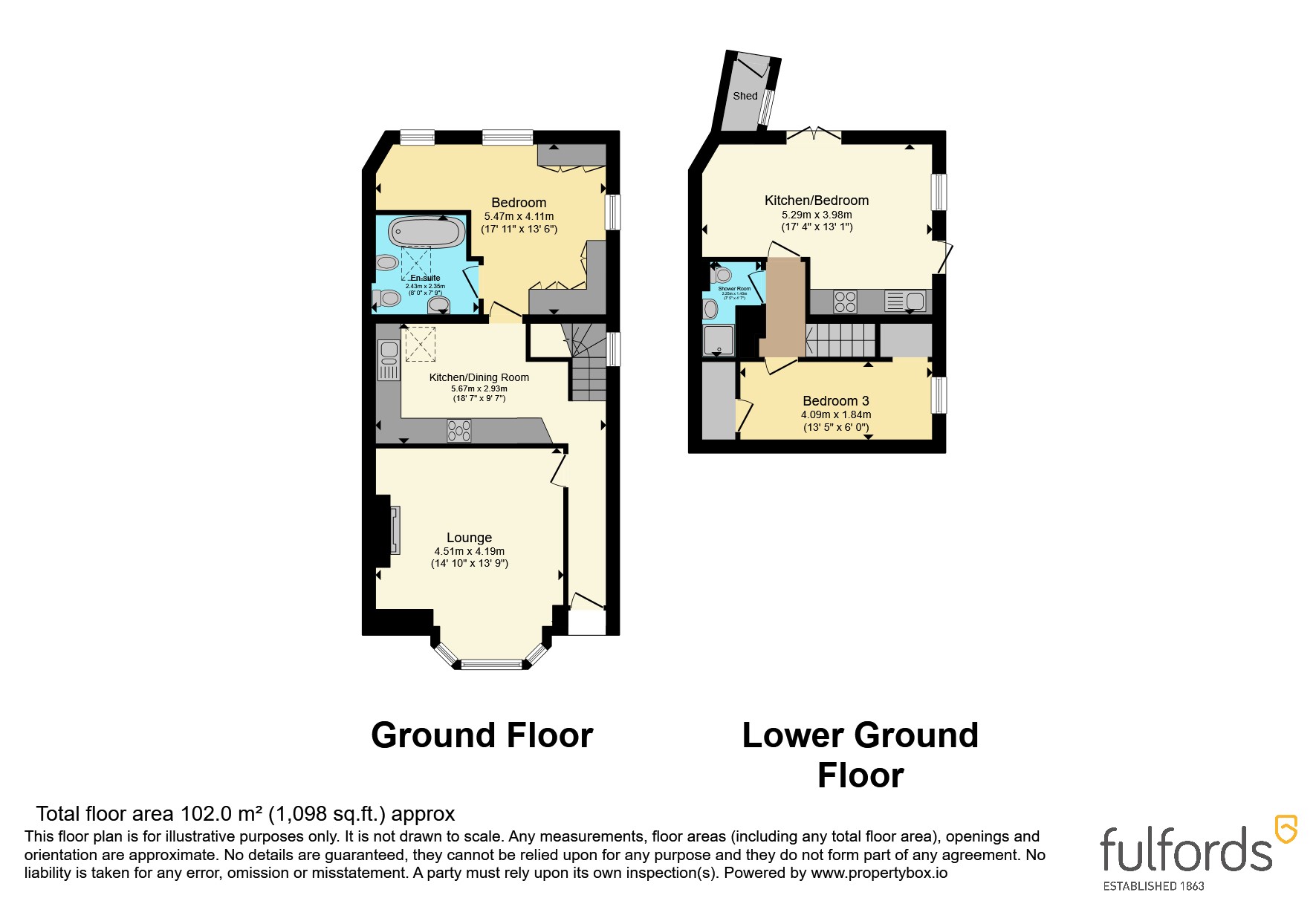 36, Totnes Road, Devon floorplan