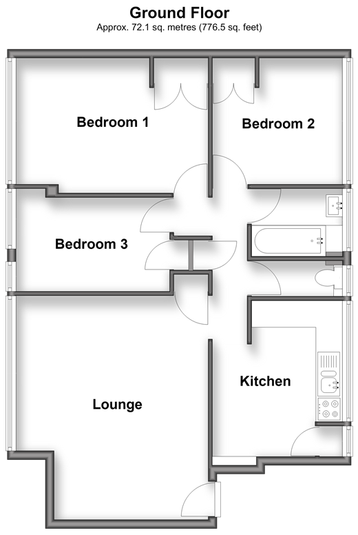 Kingston Road, Epsom floorplan