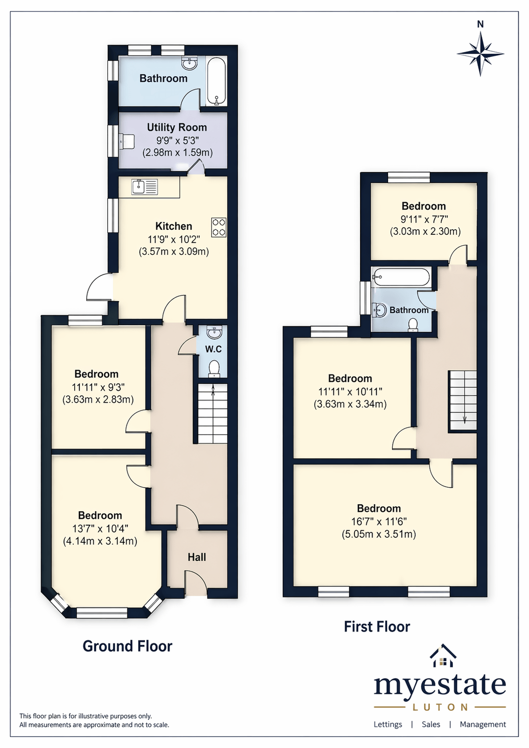 37 Lyndhurst Road, Luton floorplan