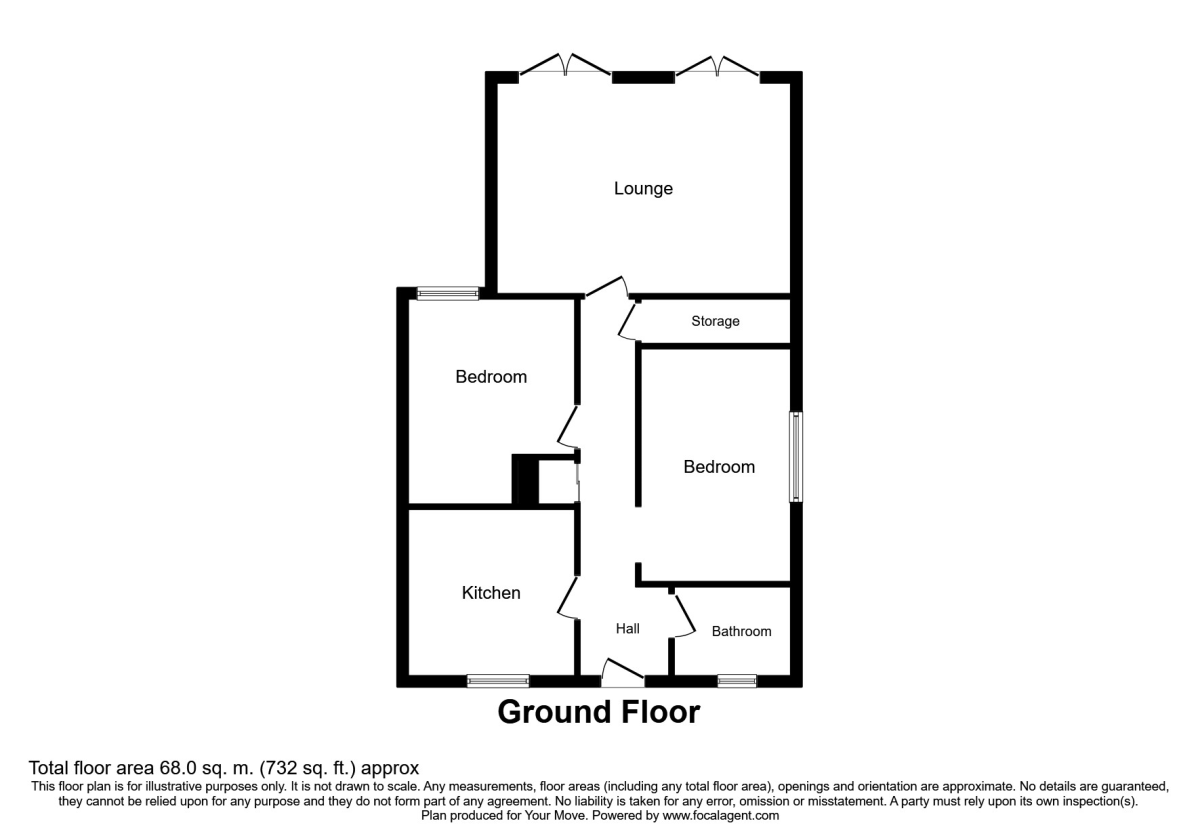 2 bed bungalow for sale in Greenbank Crescent, Glenfarg, Perth PH2 - Zoopla