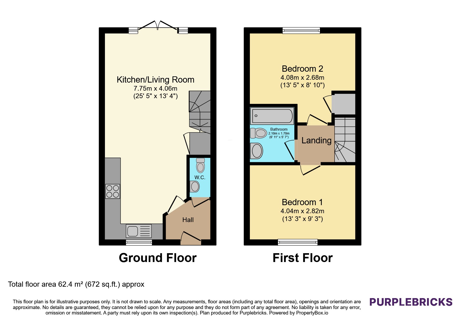 4, Gray Road, Bristol floorplan