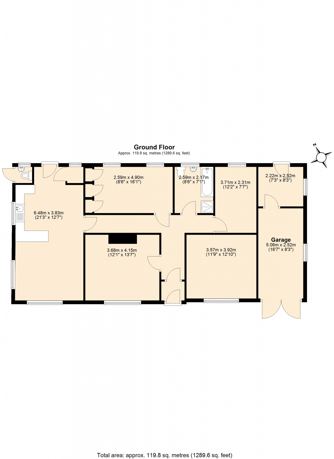 Windrush, Station Road, Lydney floorplan