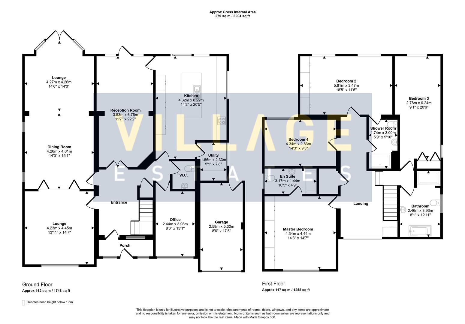 42, Deacons Hill Road, Borehamwood floorplan