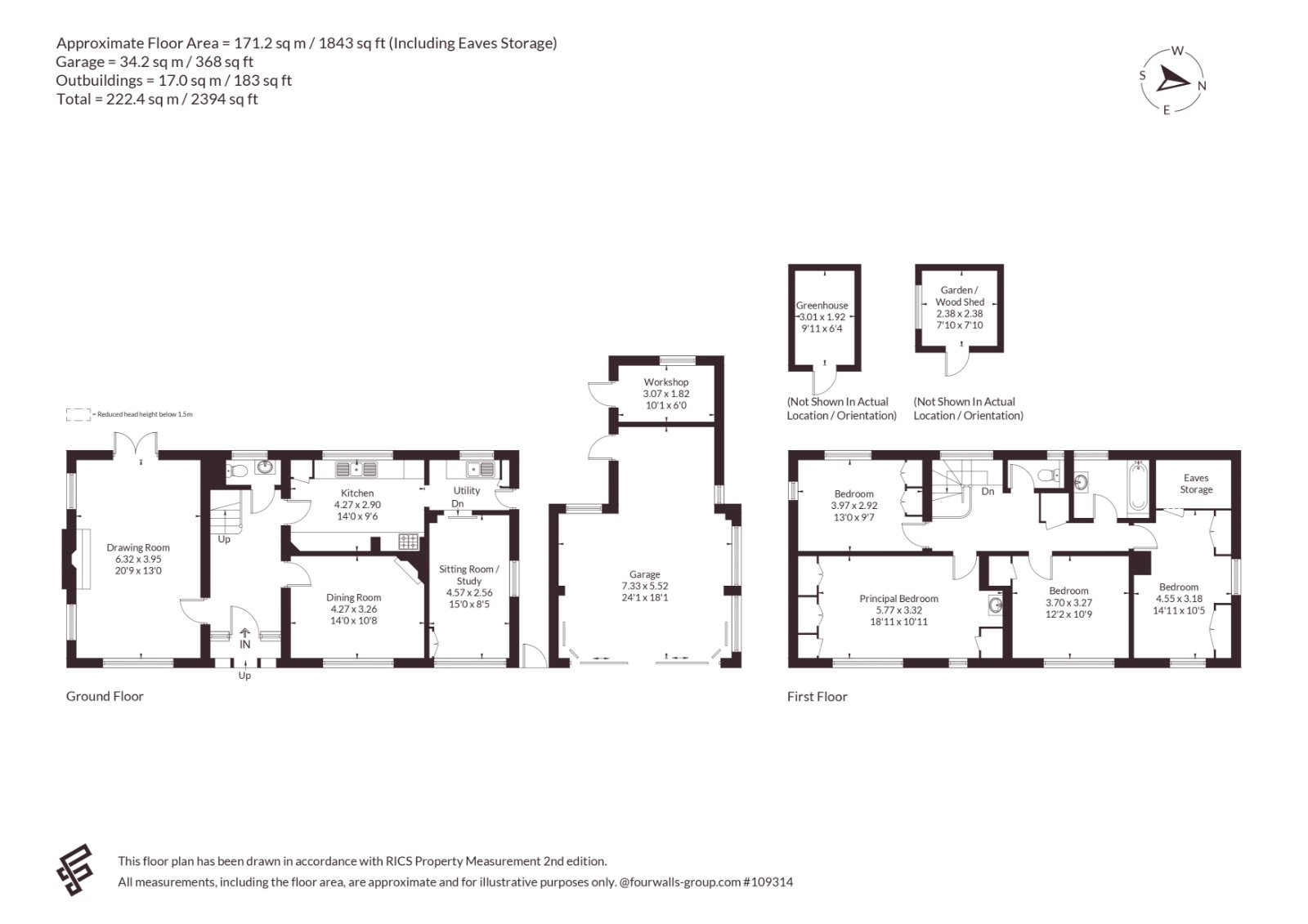 Gorran Close,, West Common Grove, Harpenden floorplan