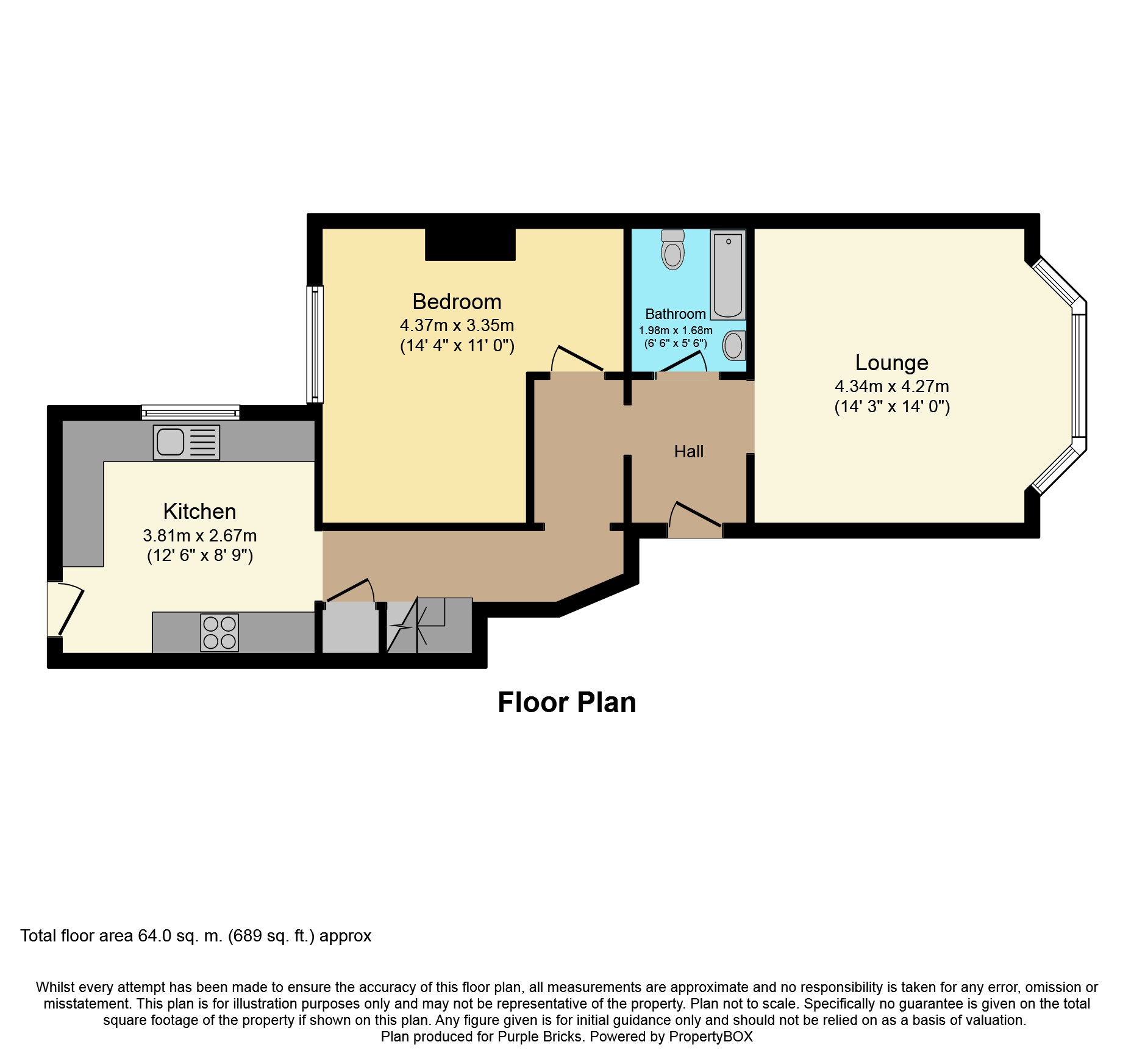 1 Bedrooms Flat for sale in St. Michaels Place, Brighton BN1