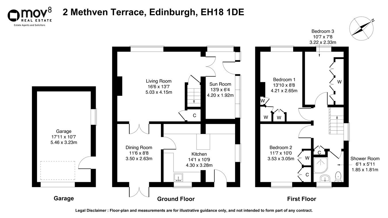 2, Methven Terrace, Lasswade floorplan