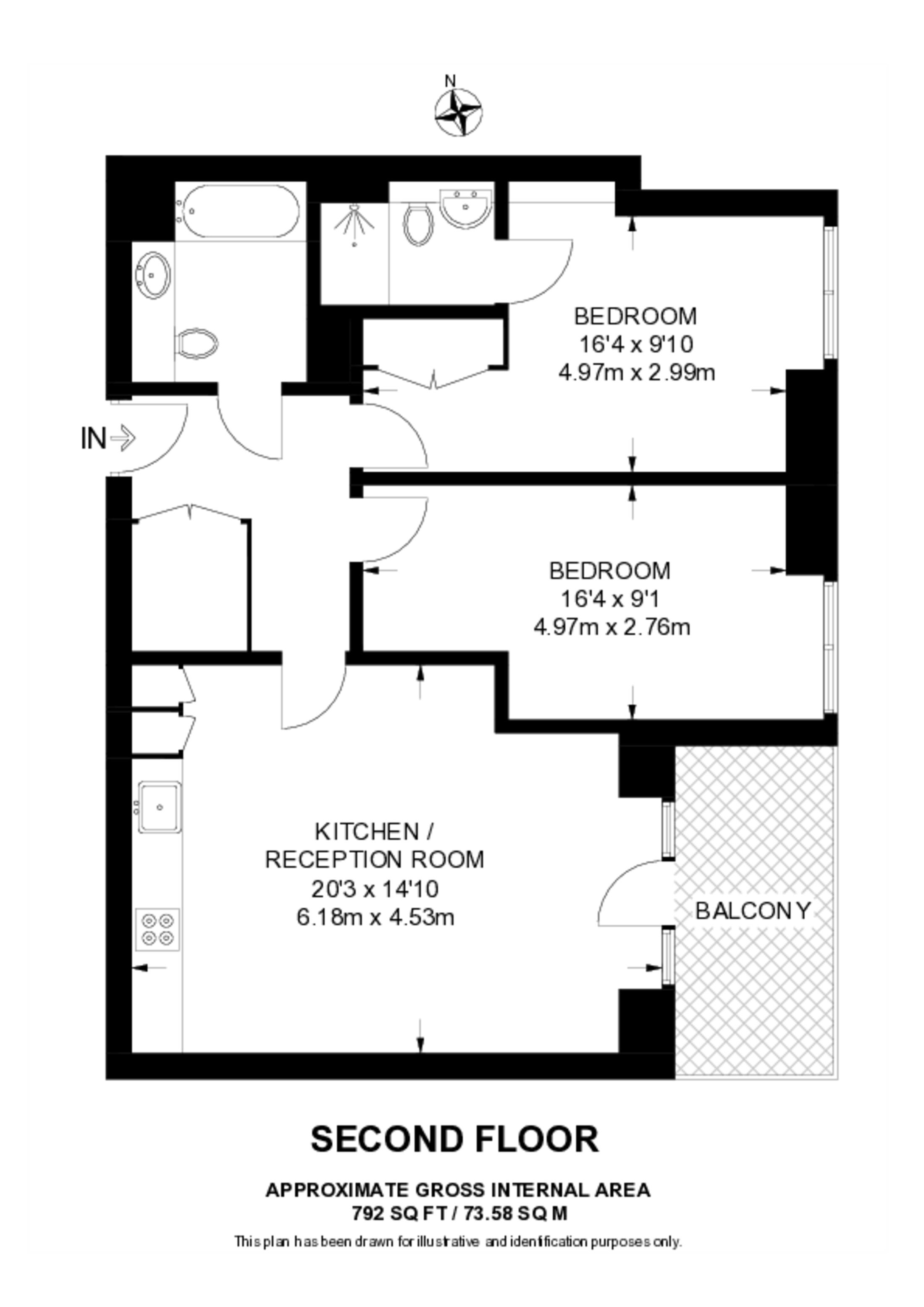 Balham High Road, Balham floorplan