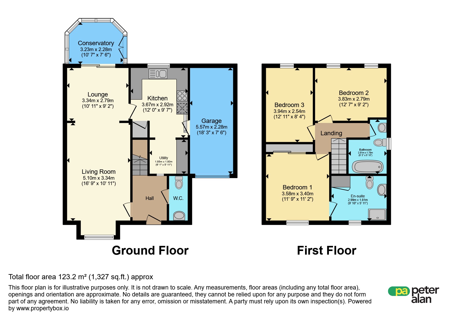 27, Oakleigh Court, Cwmbran floorplan