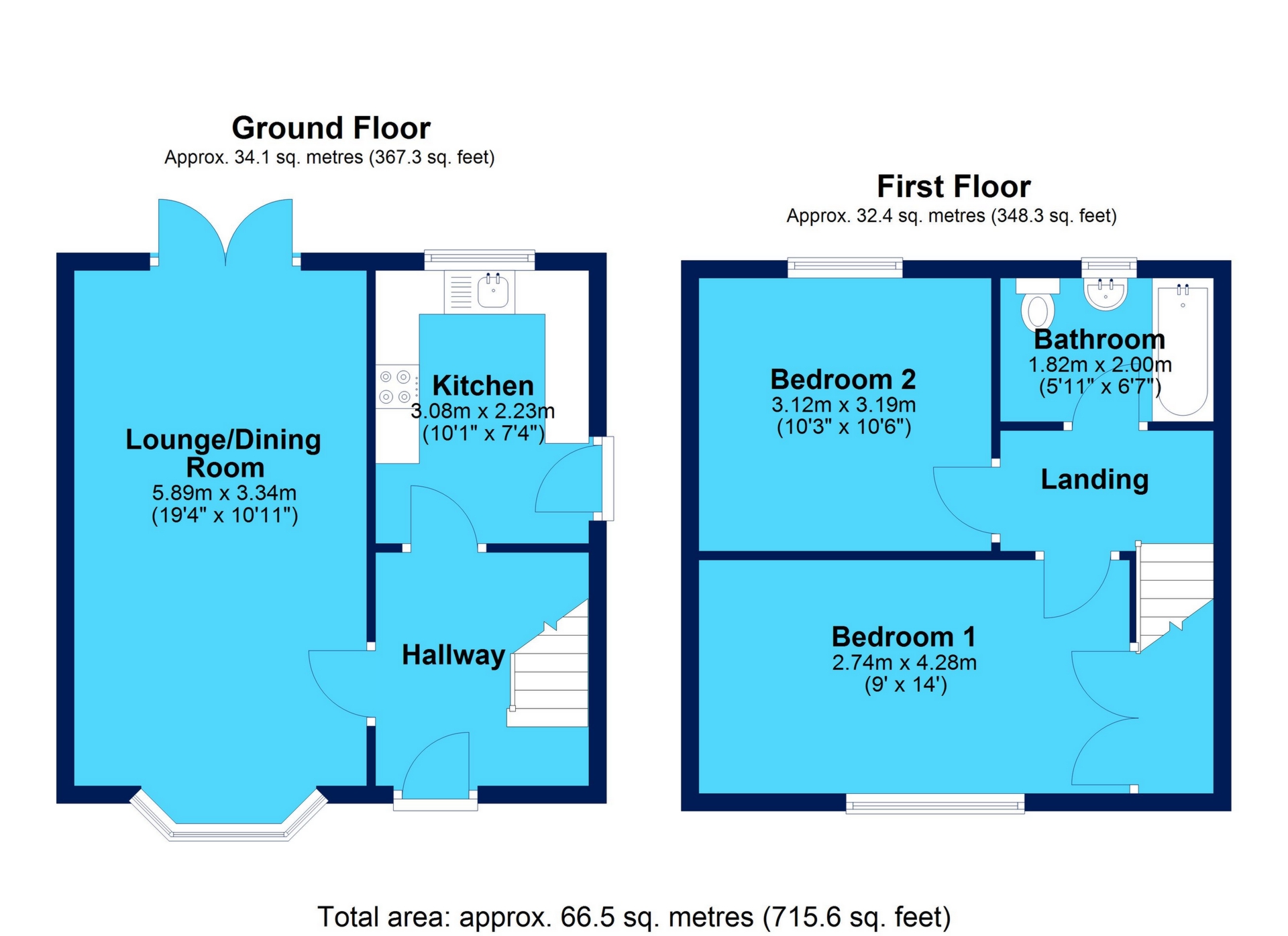 53, Old Barn Way, Abergavenny floorplan