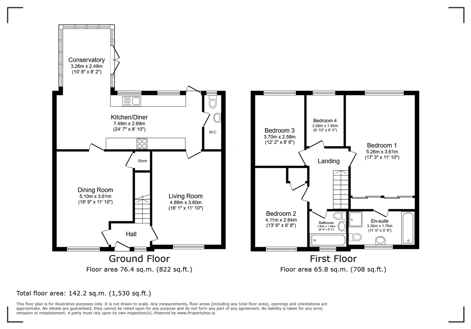 17 Odell Grove, Stoke-On-Trent floorplan