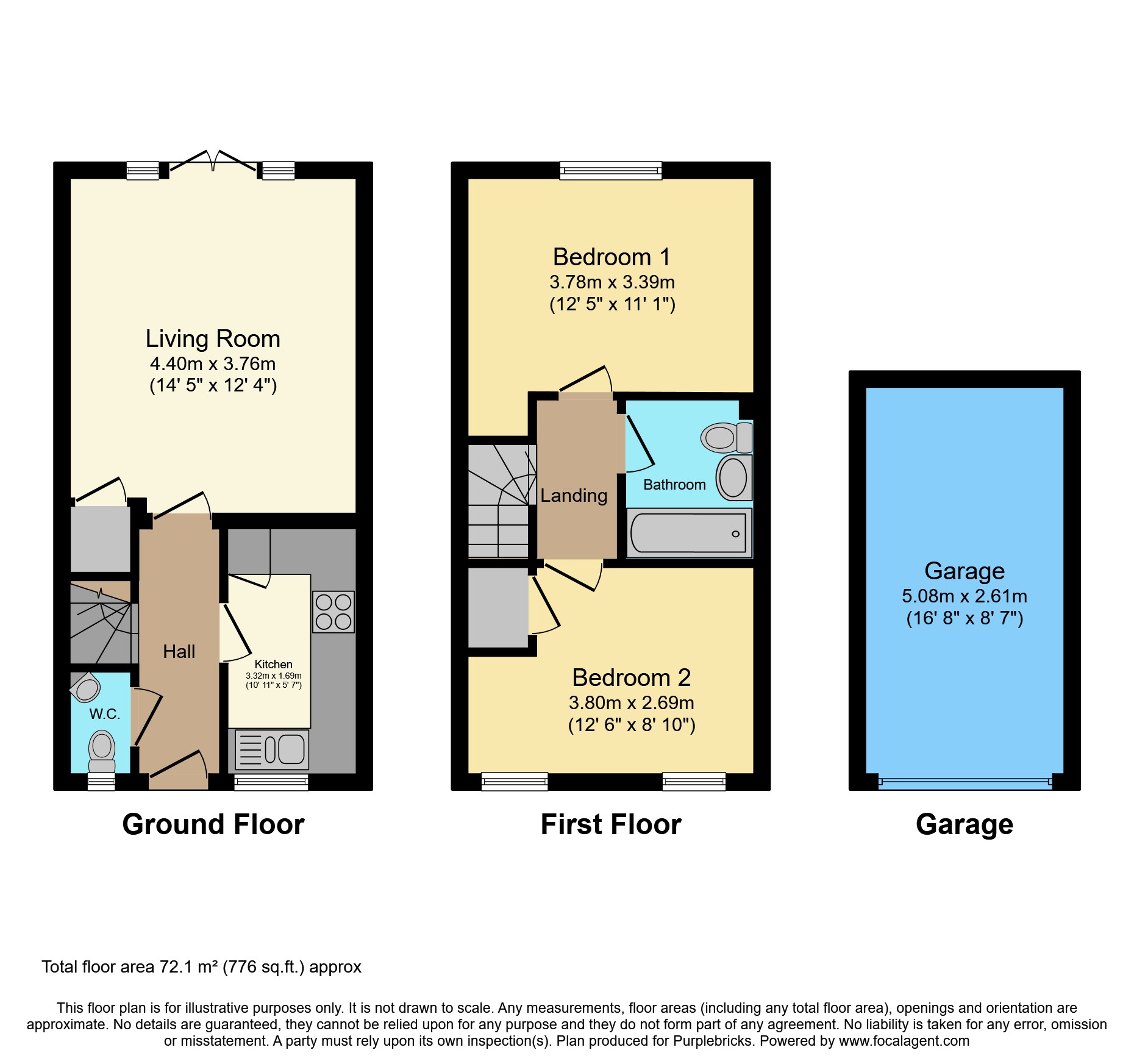 4, Don Grange, Mexborough floorplan