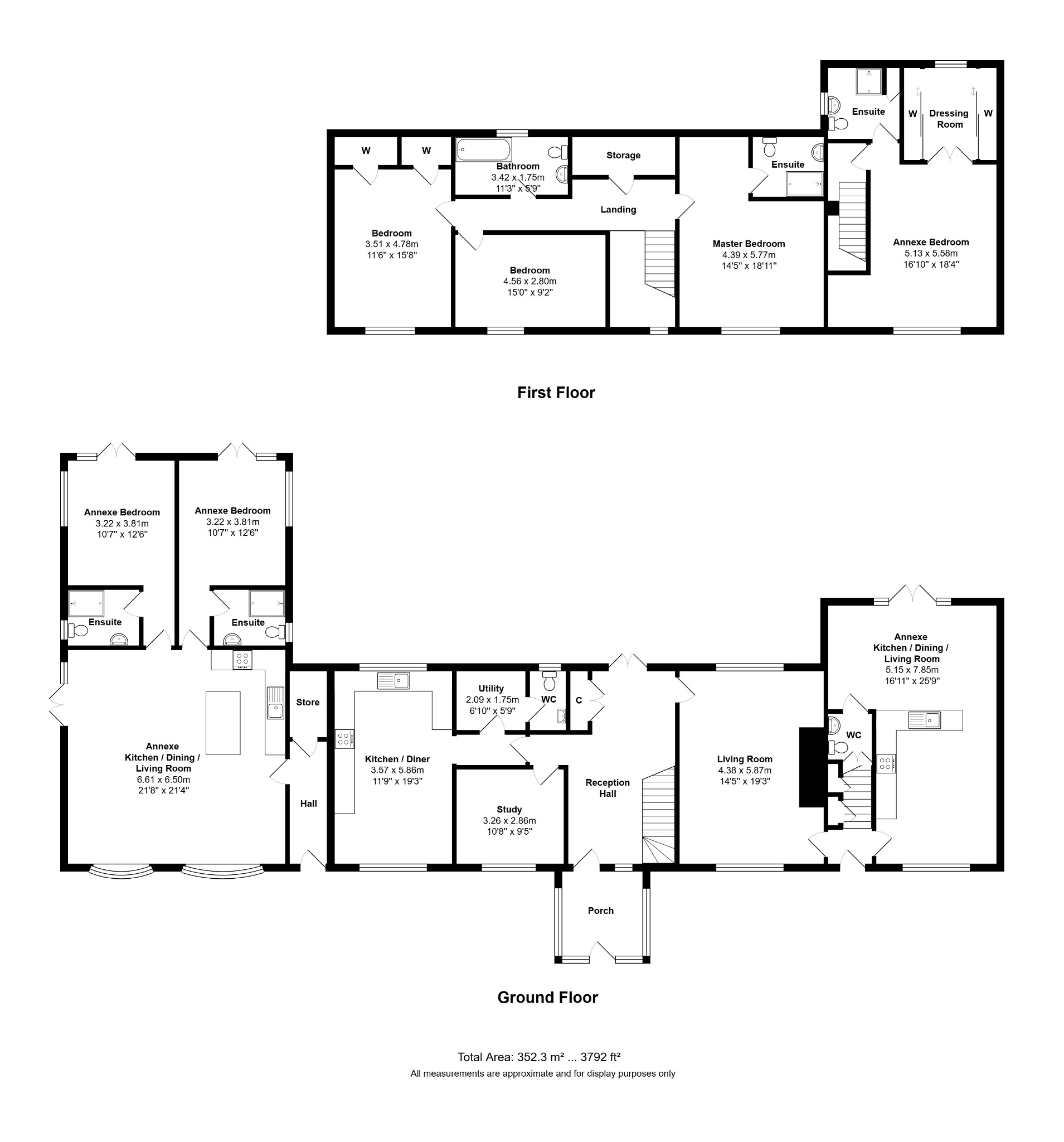 Southview, Lynn Road, Fakenham floorplan