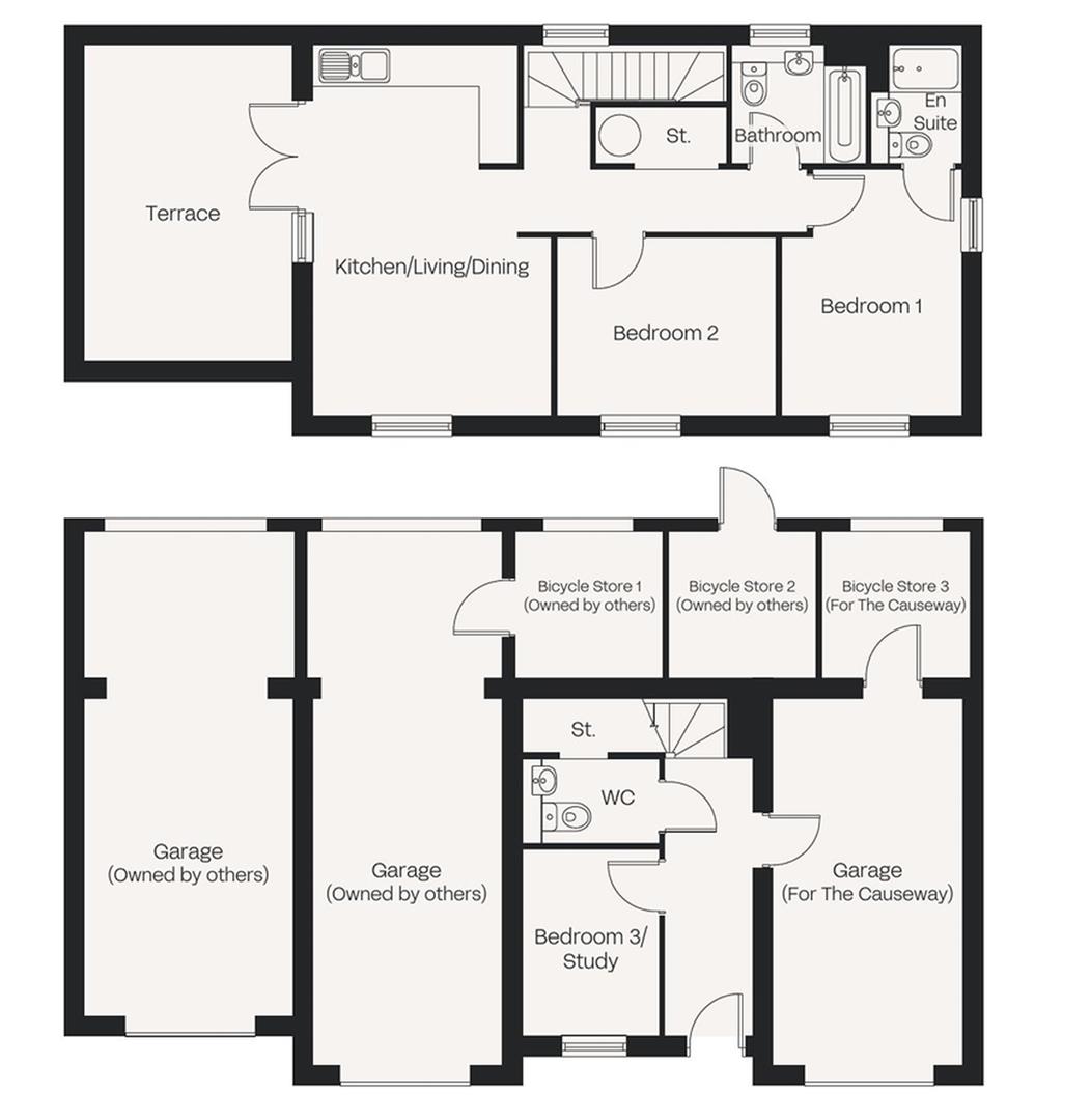 91, Gault Crescent, Cambridge floorplan