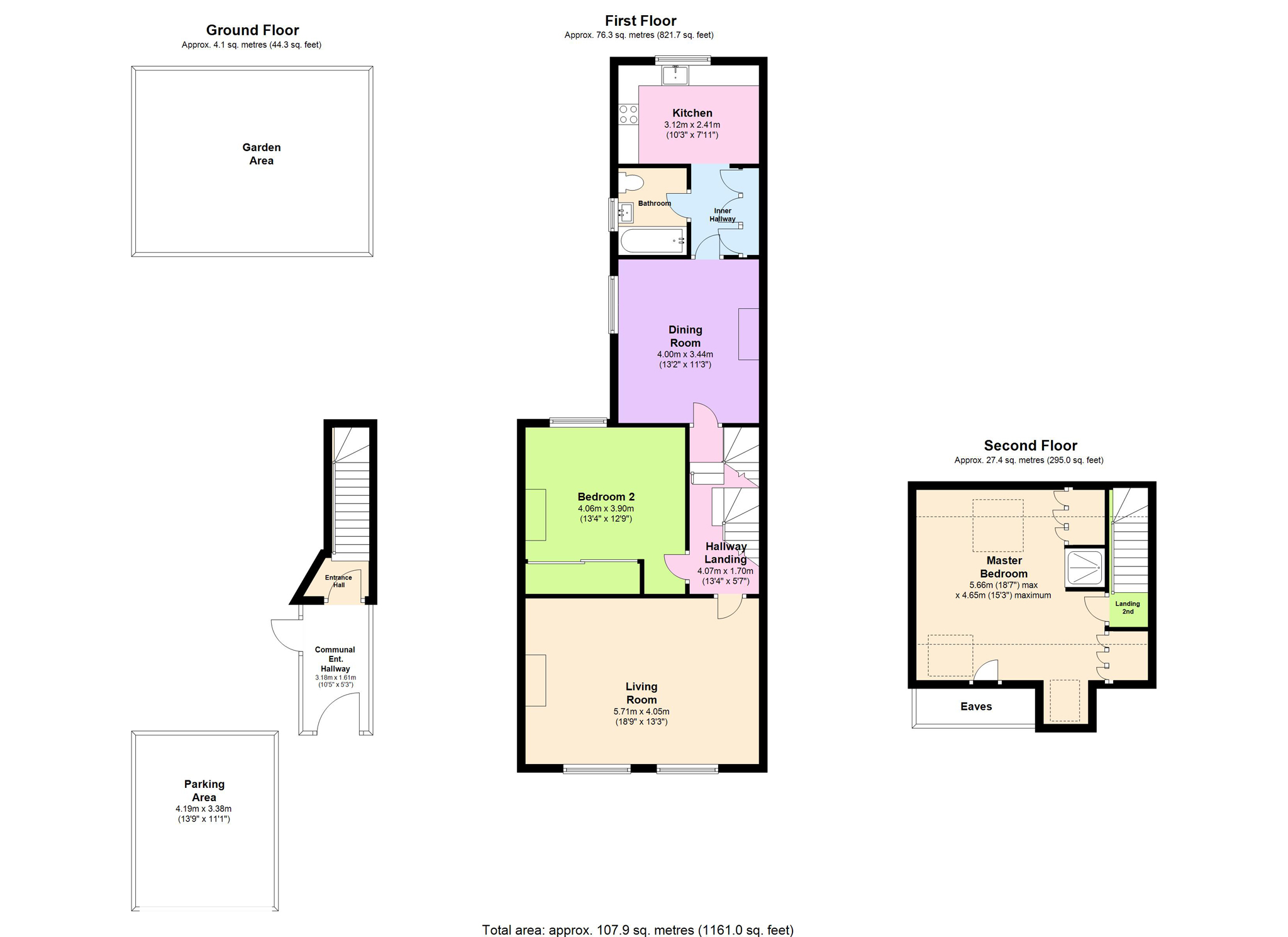3 Bedrooms Flat for sale in Long Lane, Finchley N3