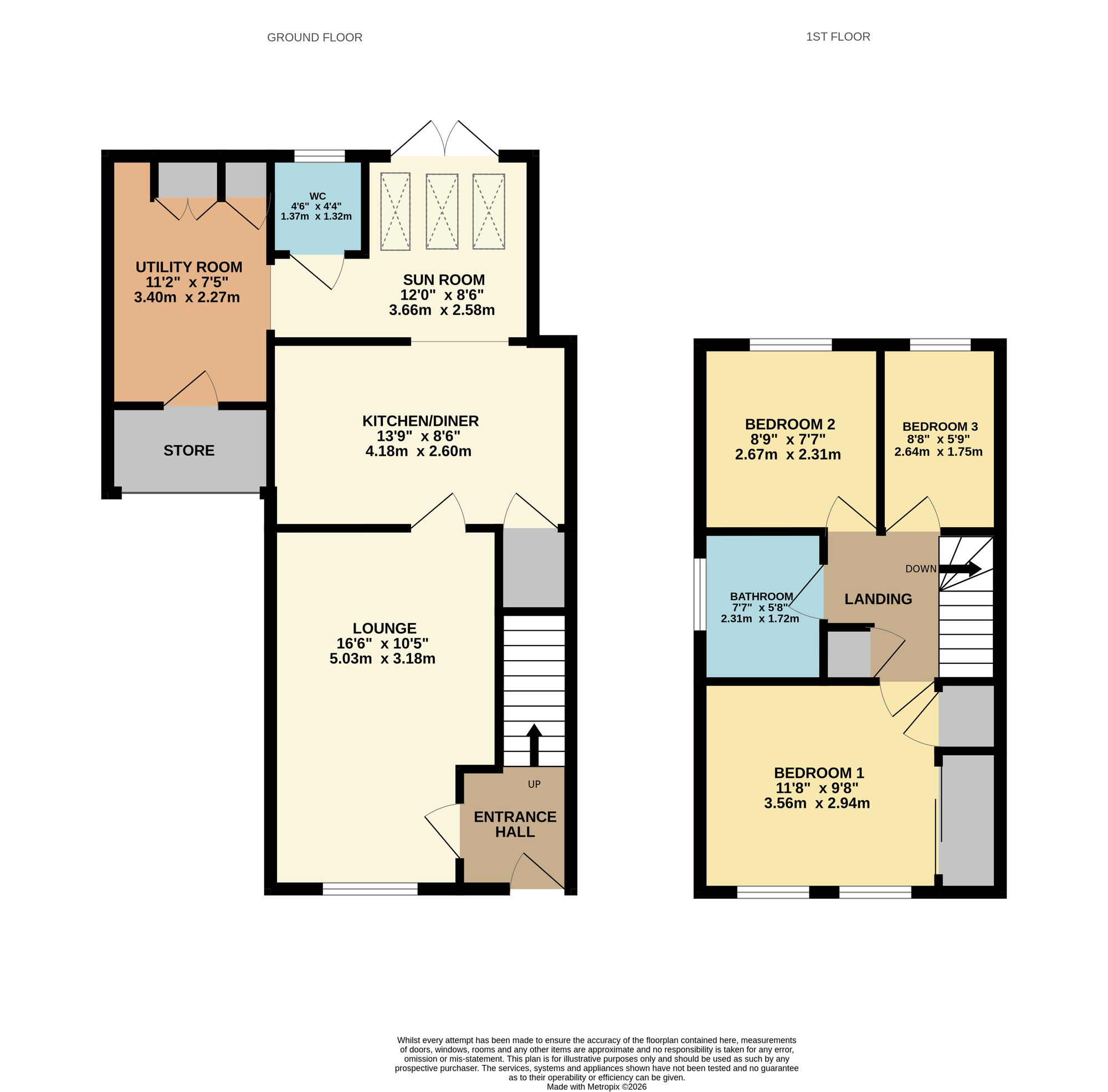 87 Hulton Close, Southampton floorplan