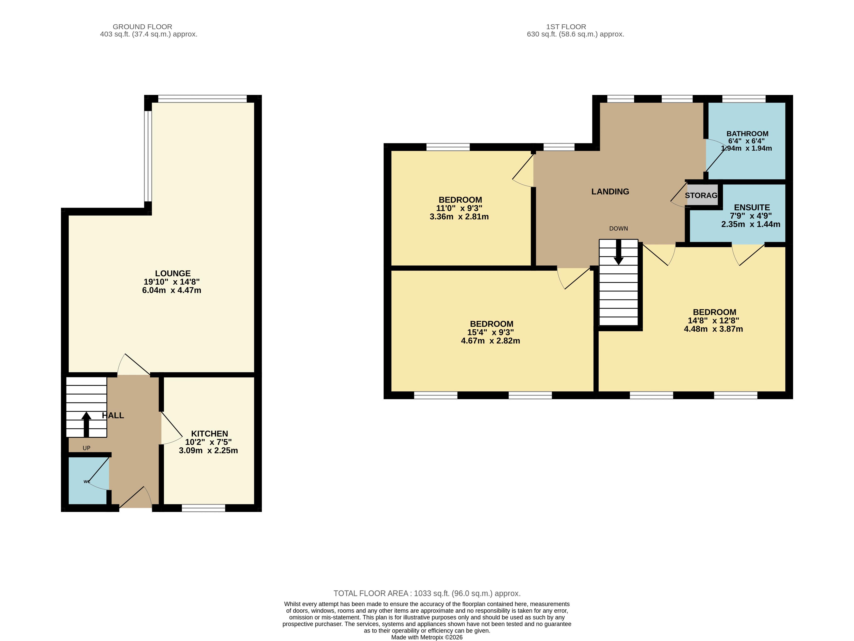 8 Roydon Mews, 17, High Street, Roydon floorplan