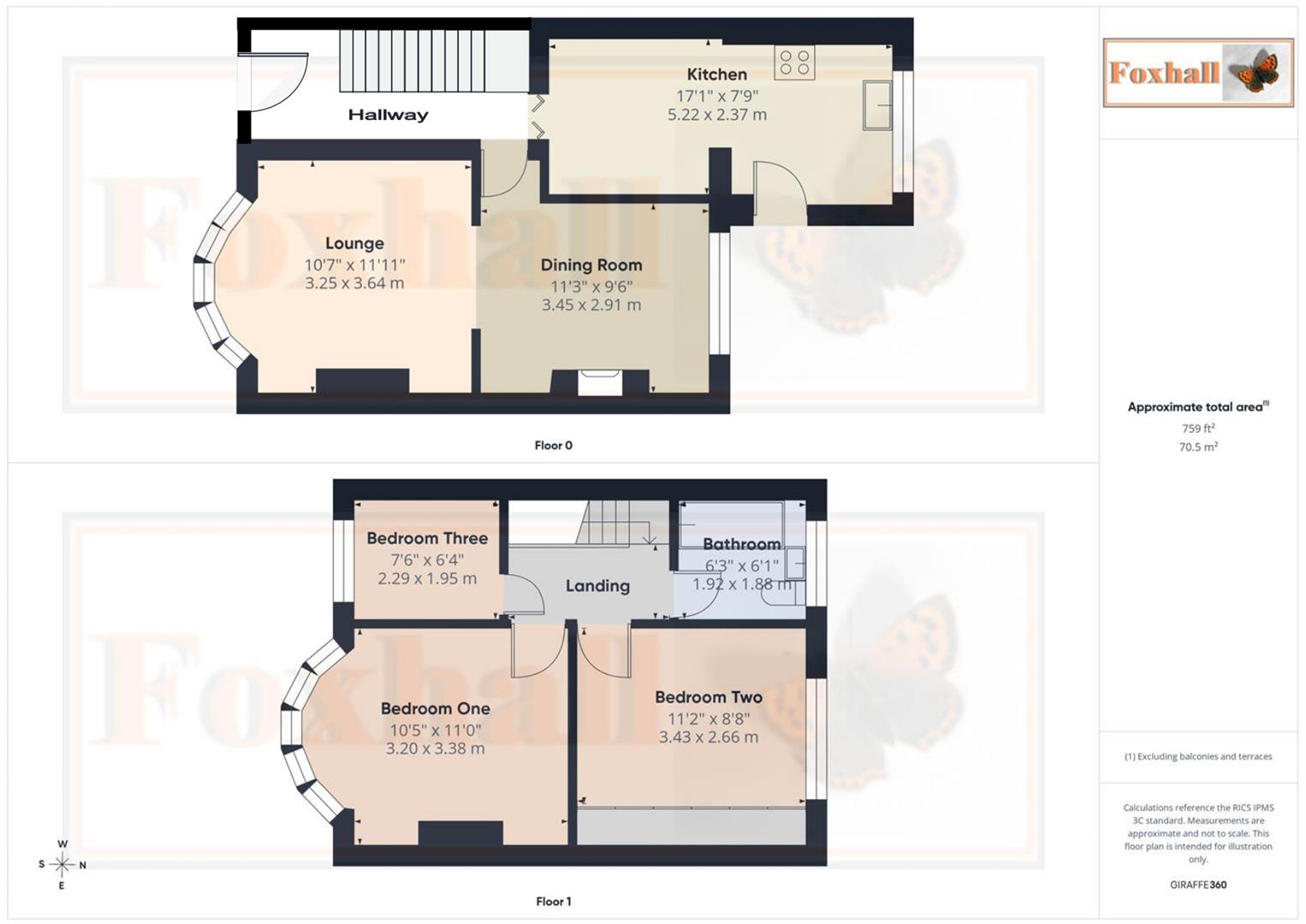 24, Cliff Lane, Ipswich floorplan
