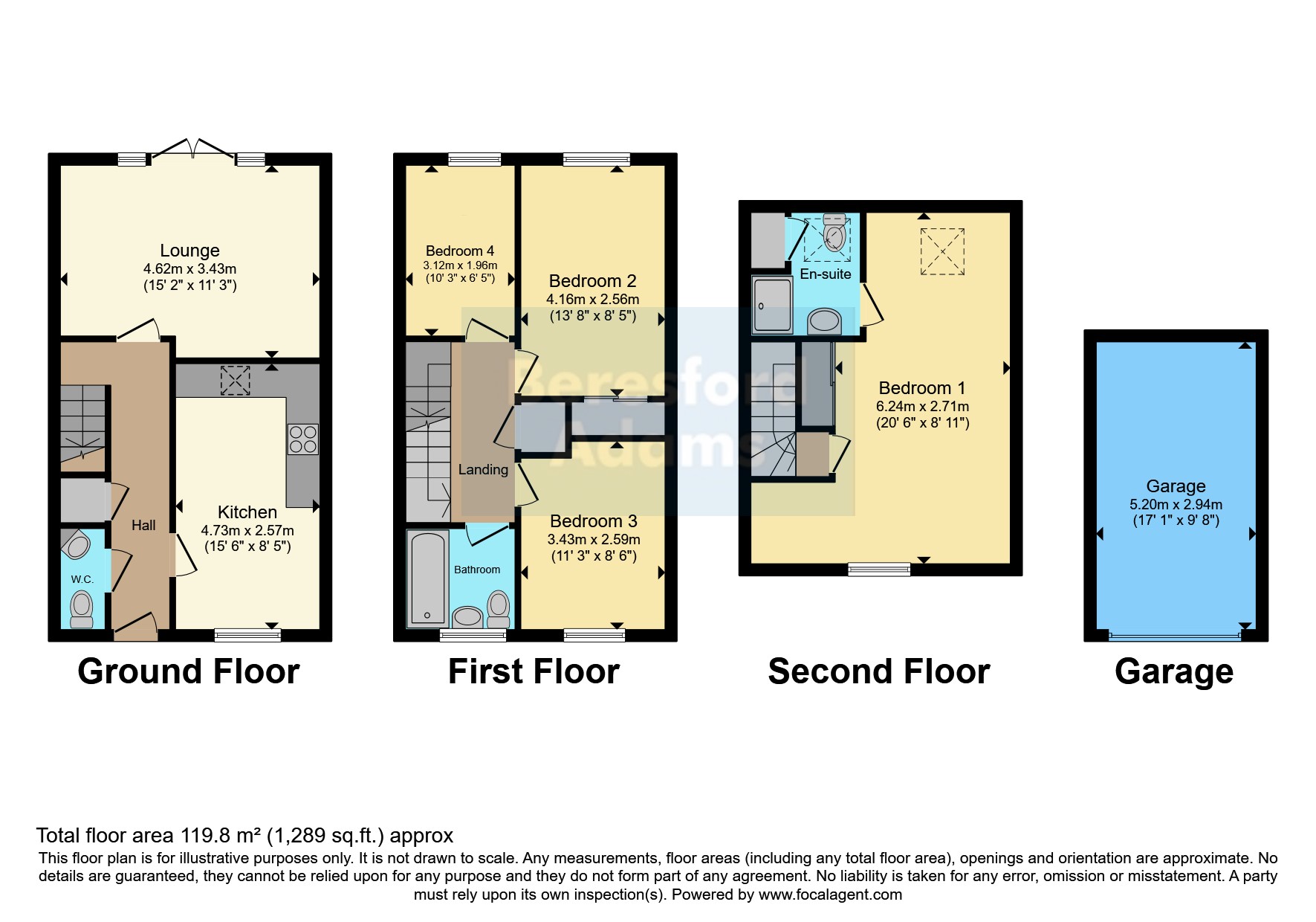 43, Cilfach Crwys, Bangor floorplan