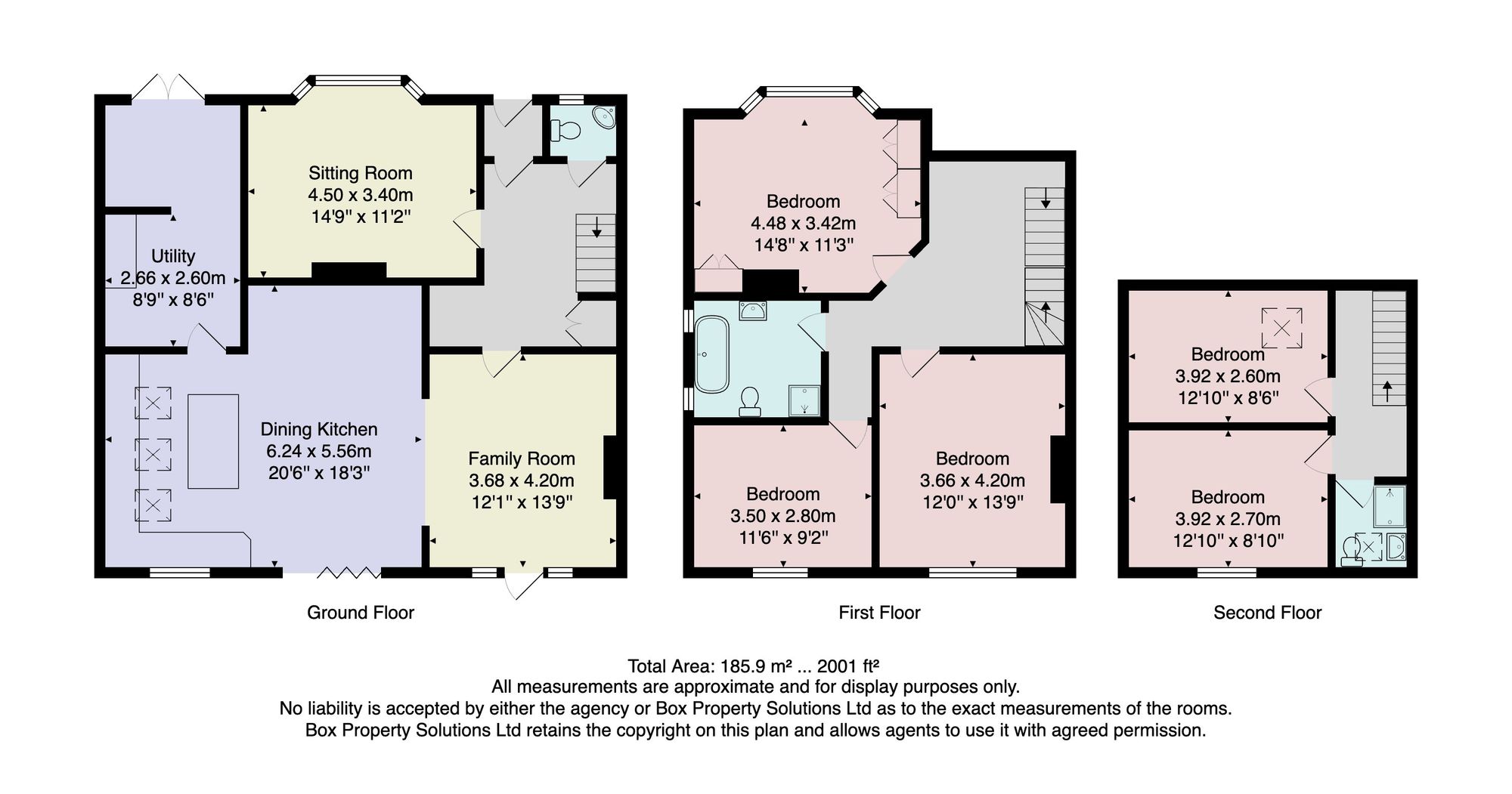 138 West End Avenue, Harrogate floorplan