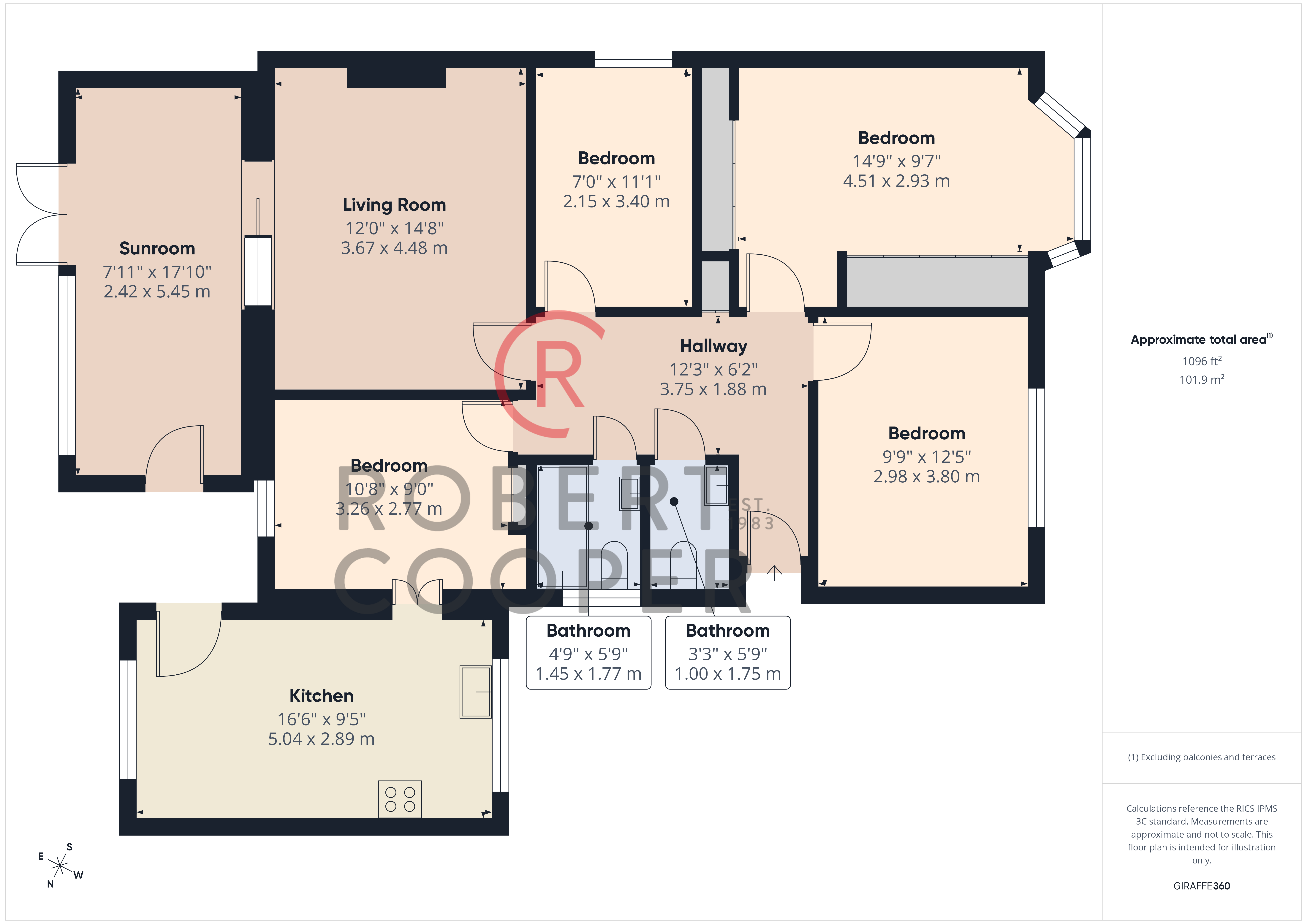 51, Mahlon Avenue, Ruislip floorplan