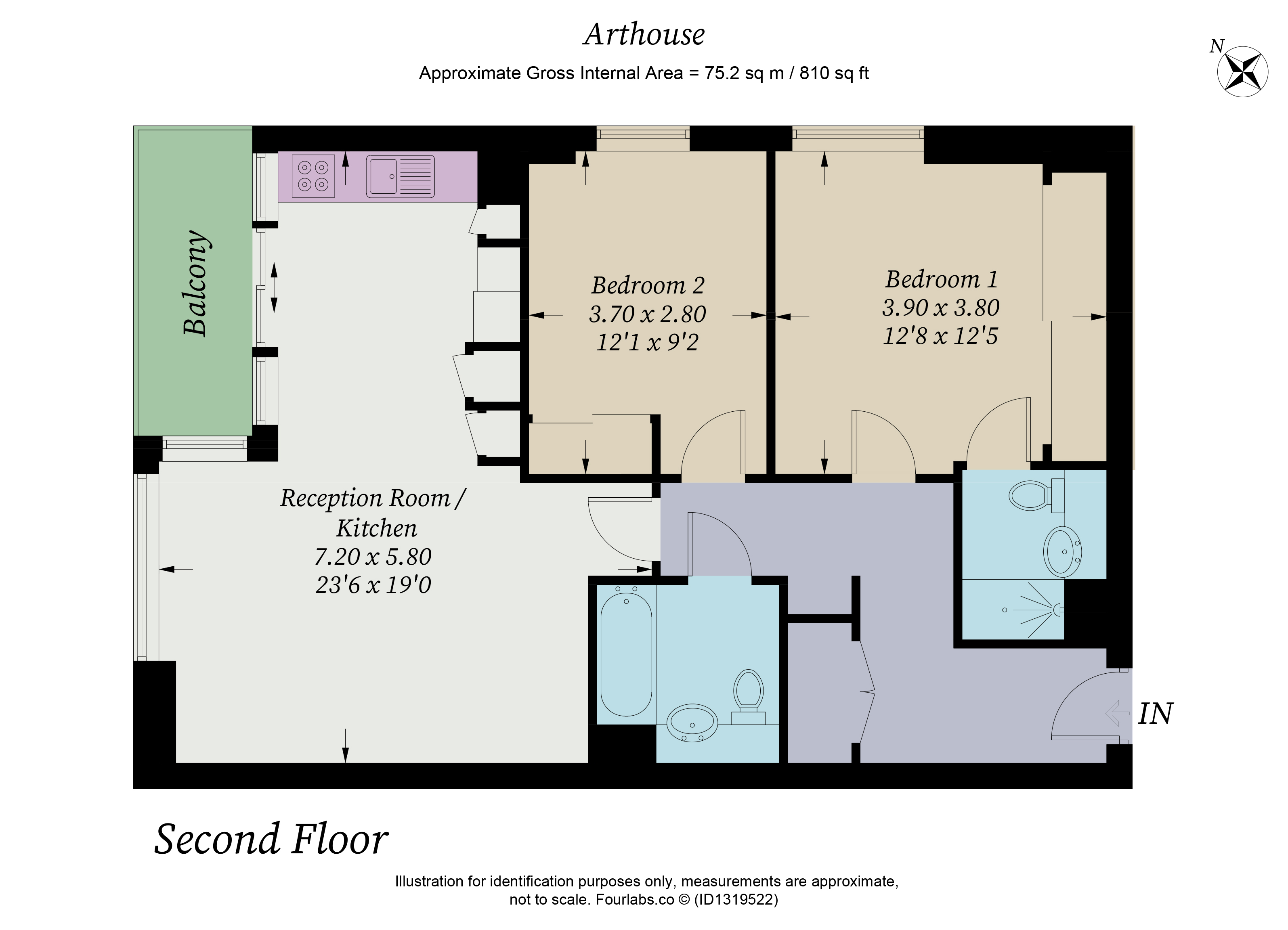 A2-5, Arthouse, 1, York Way, London floorplan