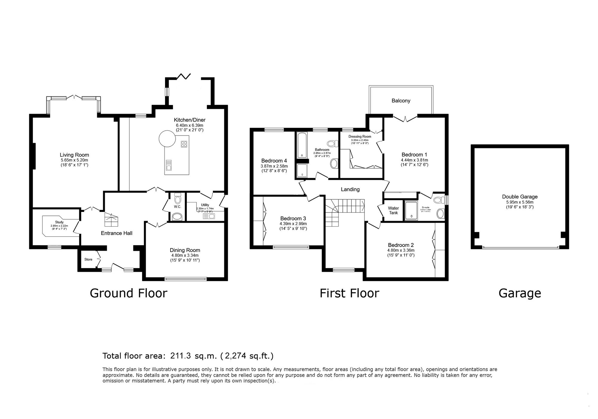 32 Wellfield Lane, Ilkley floorplan