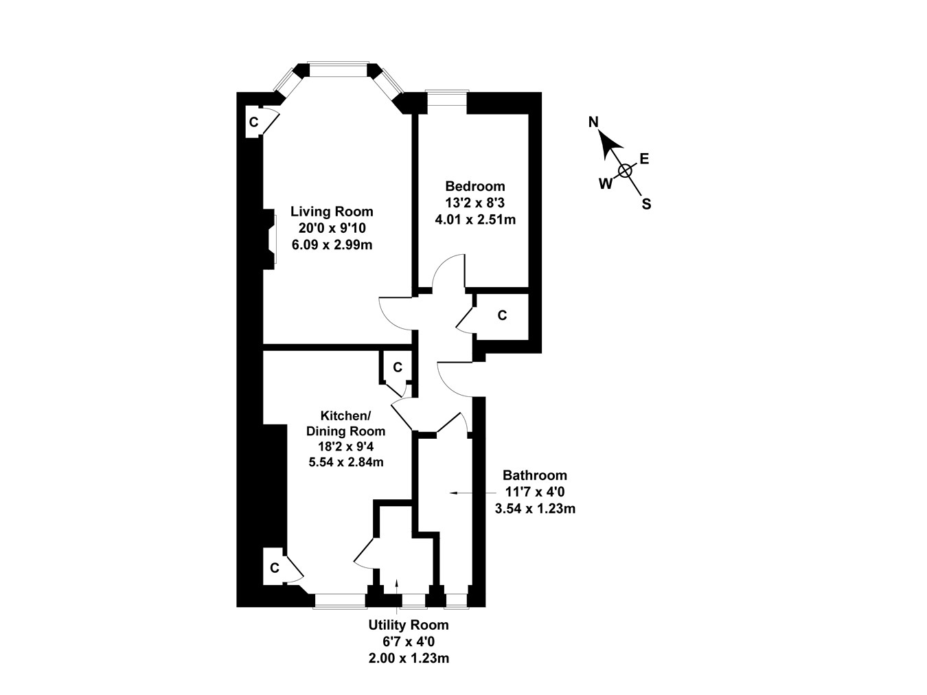 1 Bedrooms Flat for sale in Connaught Place, Trinity, Edinburgh EH6