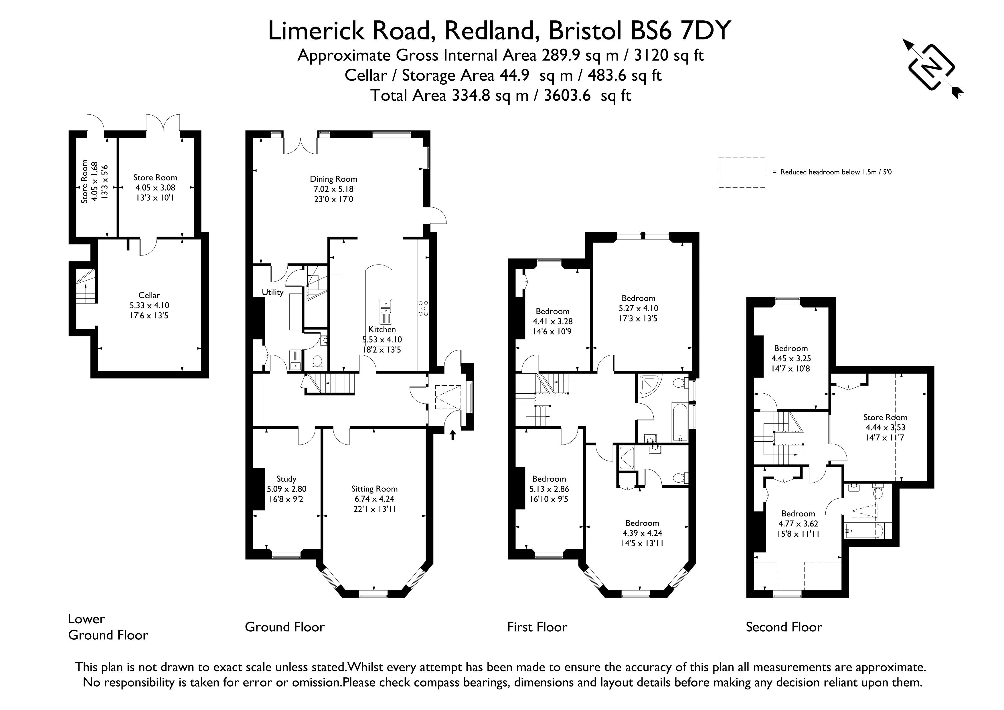 25, Limerick Road, Bristol floorplan