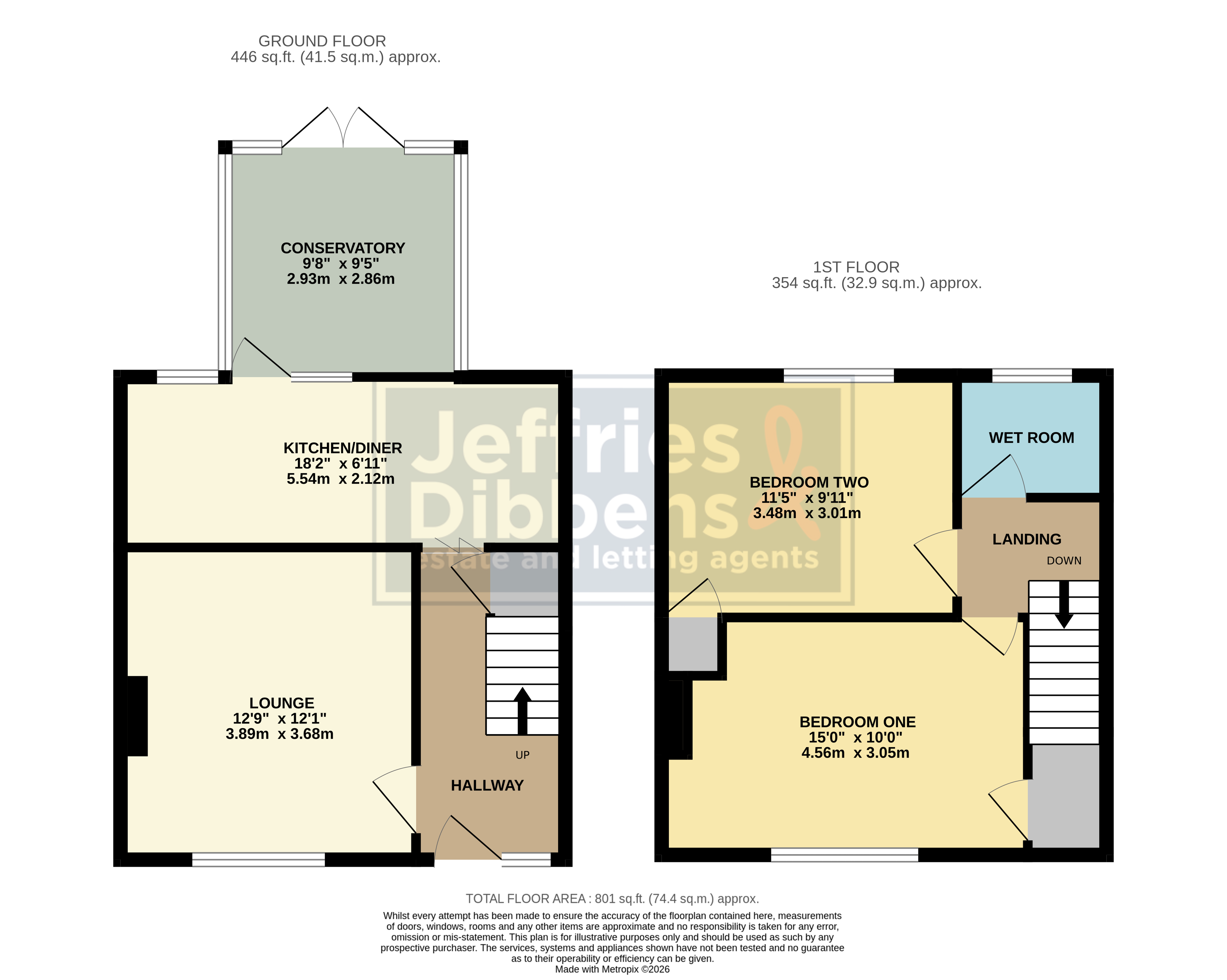 201, Winterslow Drive, Havant floorplan