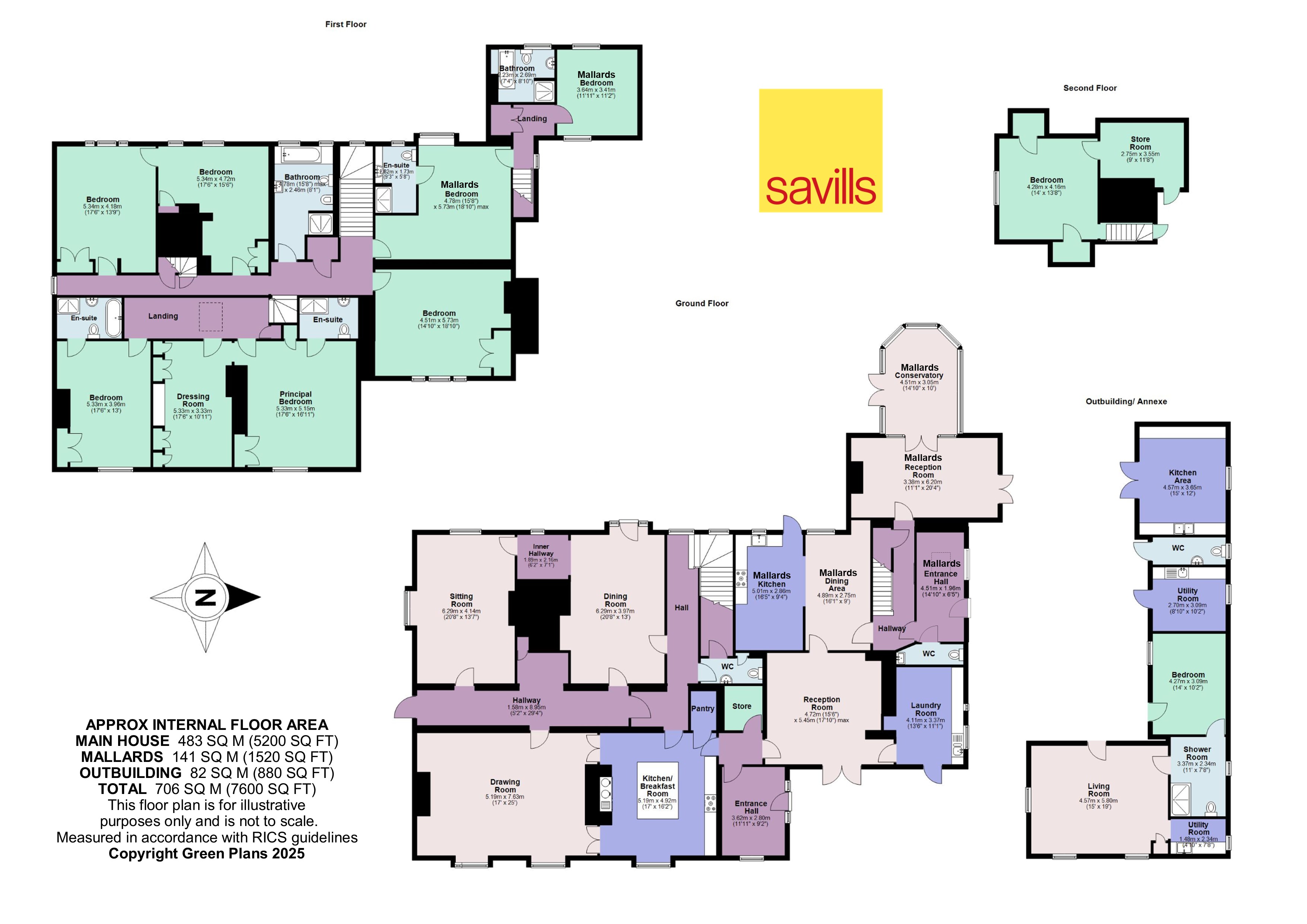 Maldon Hall,, Spital Road, Essex floorplan