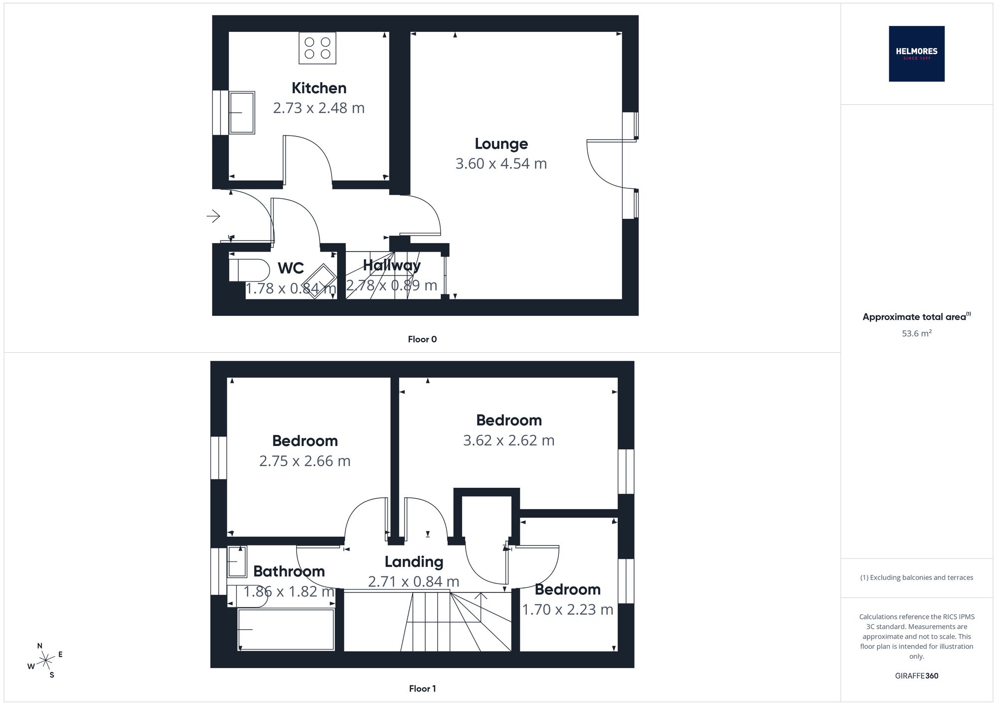 4 Vicks Meadow, Okehampton floorplan