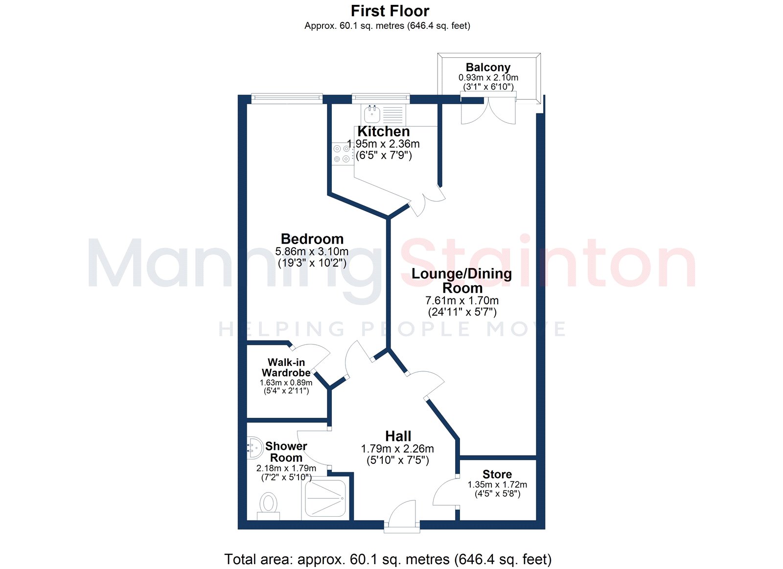 42, Apartment, Squirrel Way floorplan